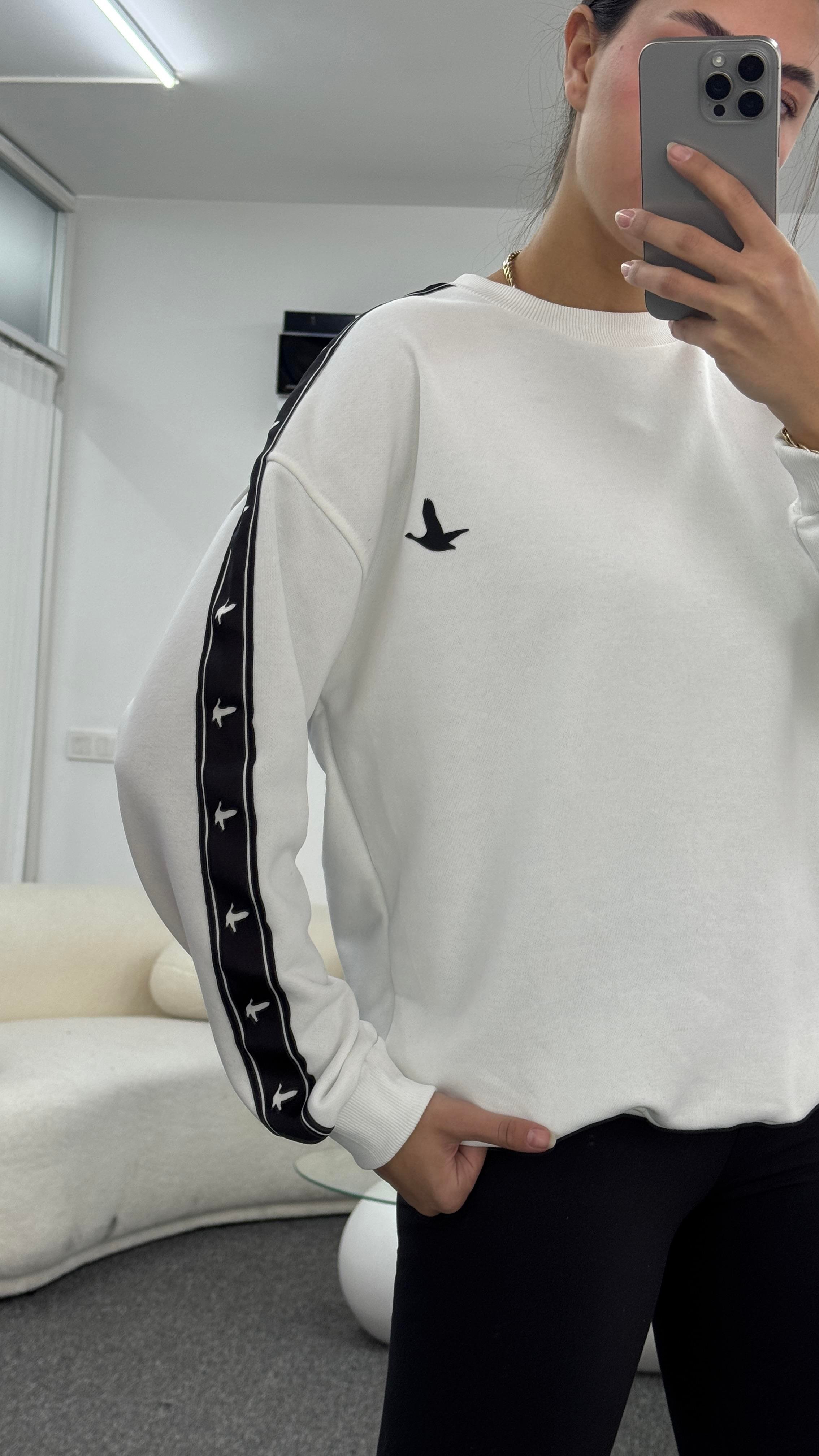 OLİVİA BEYAZ SWEATSHIRT