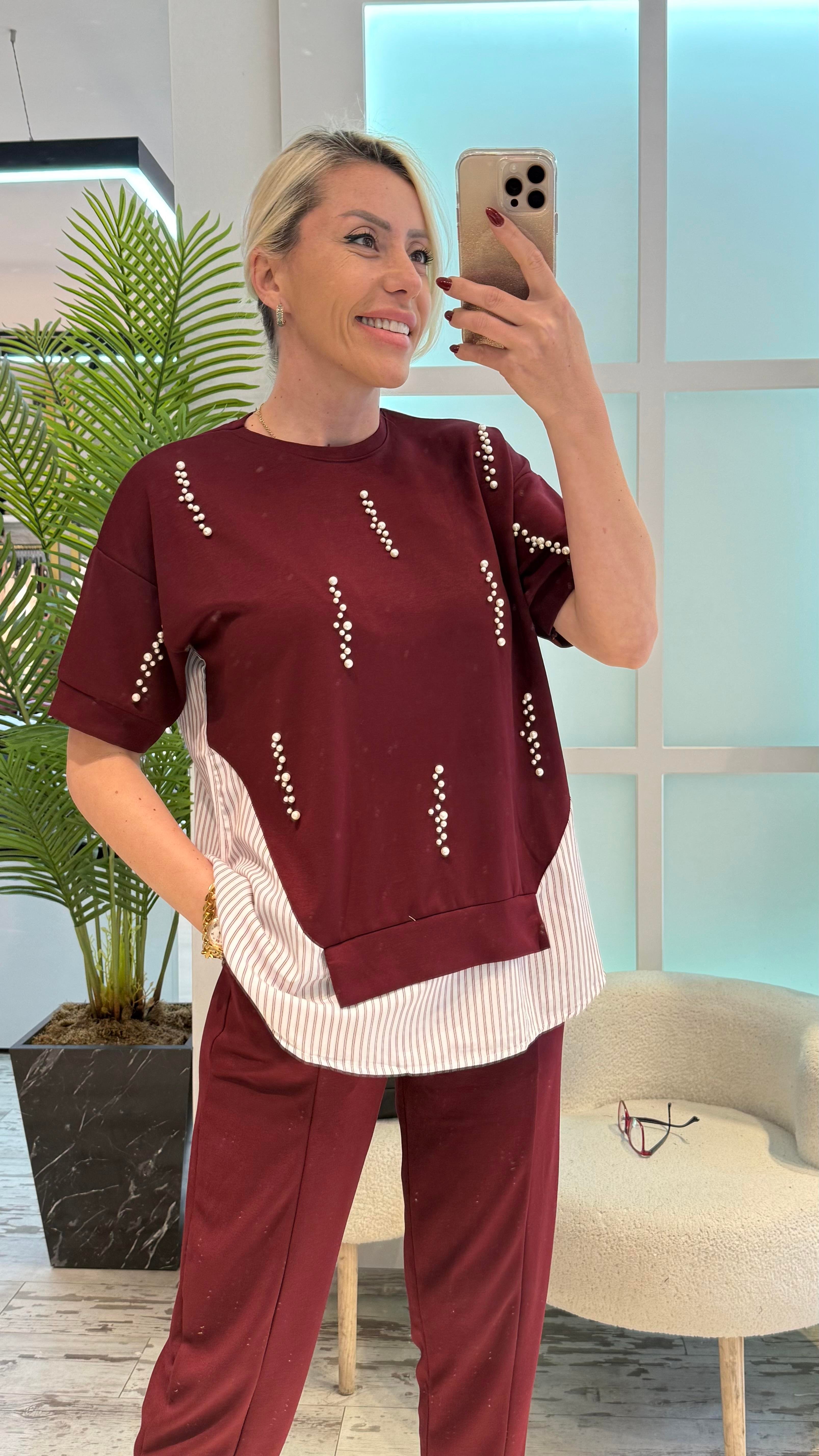 ONSRA BORDO İNCİLİ TAKIM