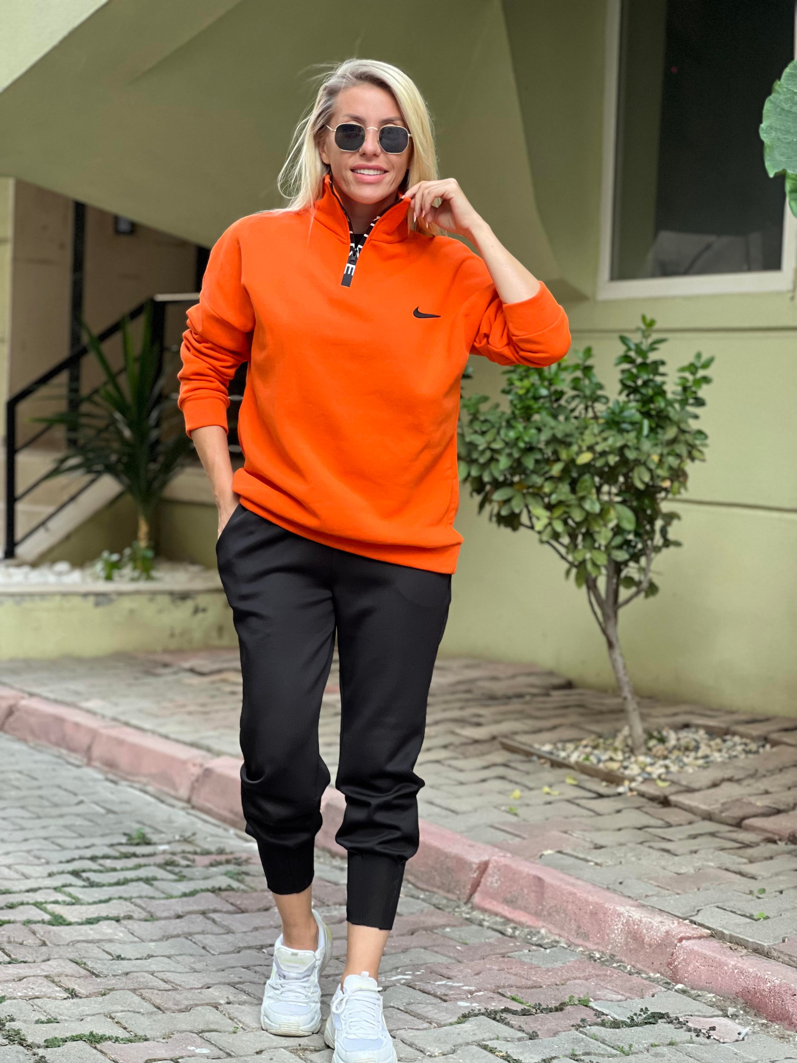 Orj turuncu sweat 