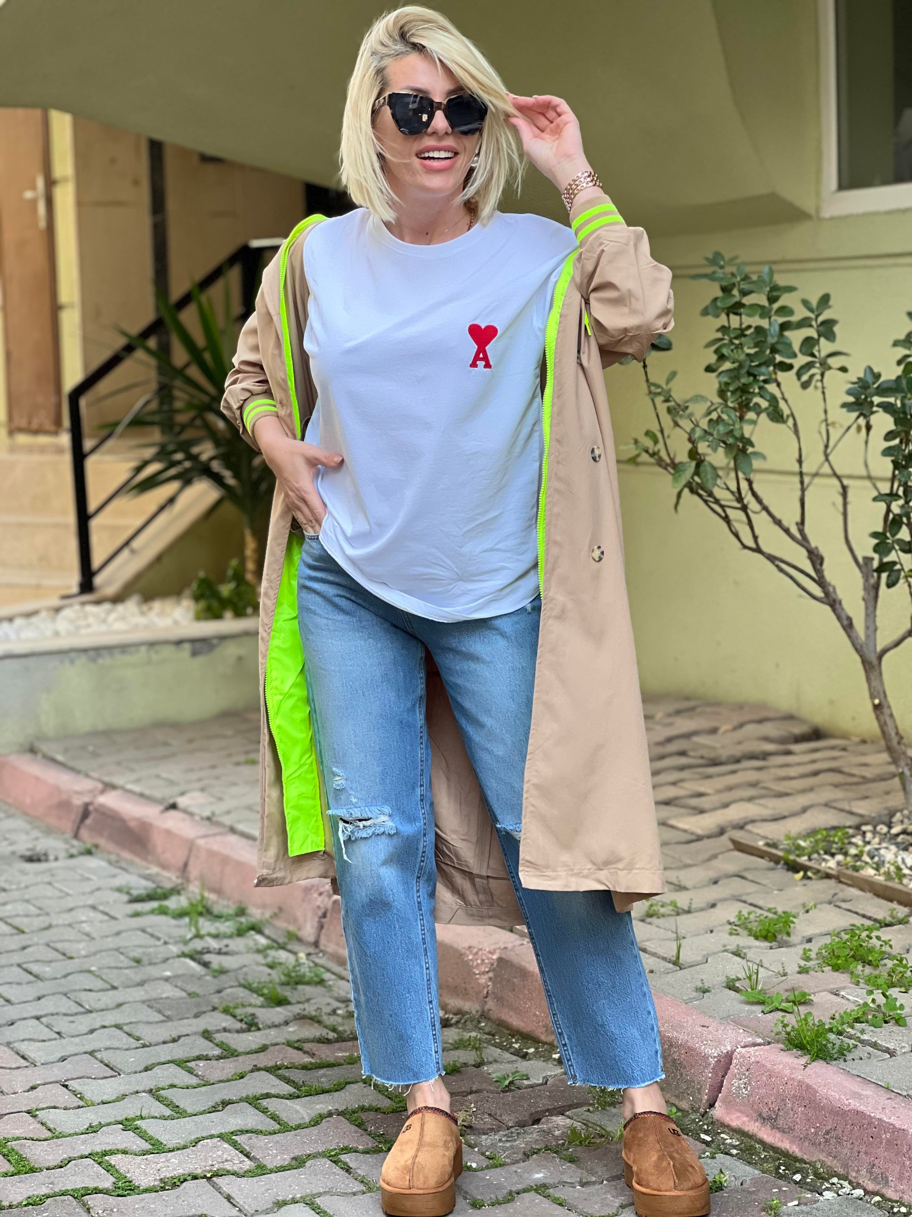 PARİS ORJ MARKA BEYAZ TSHRT 
