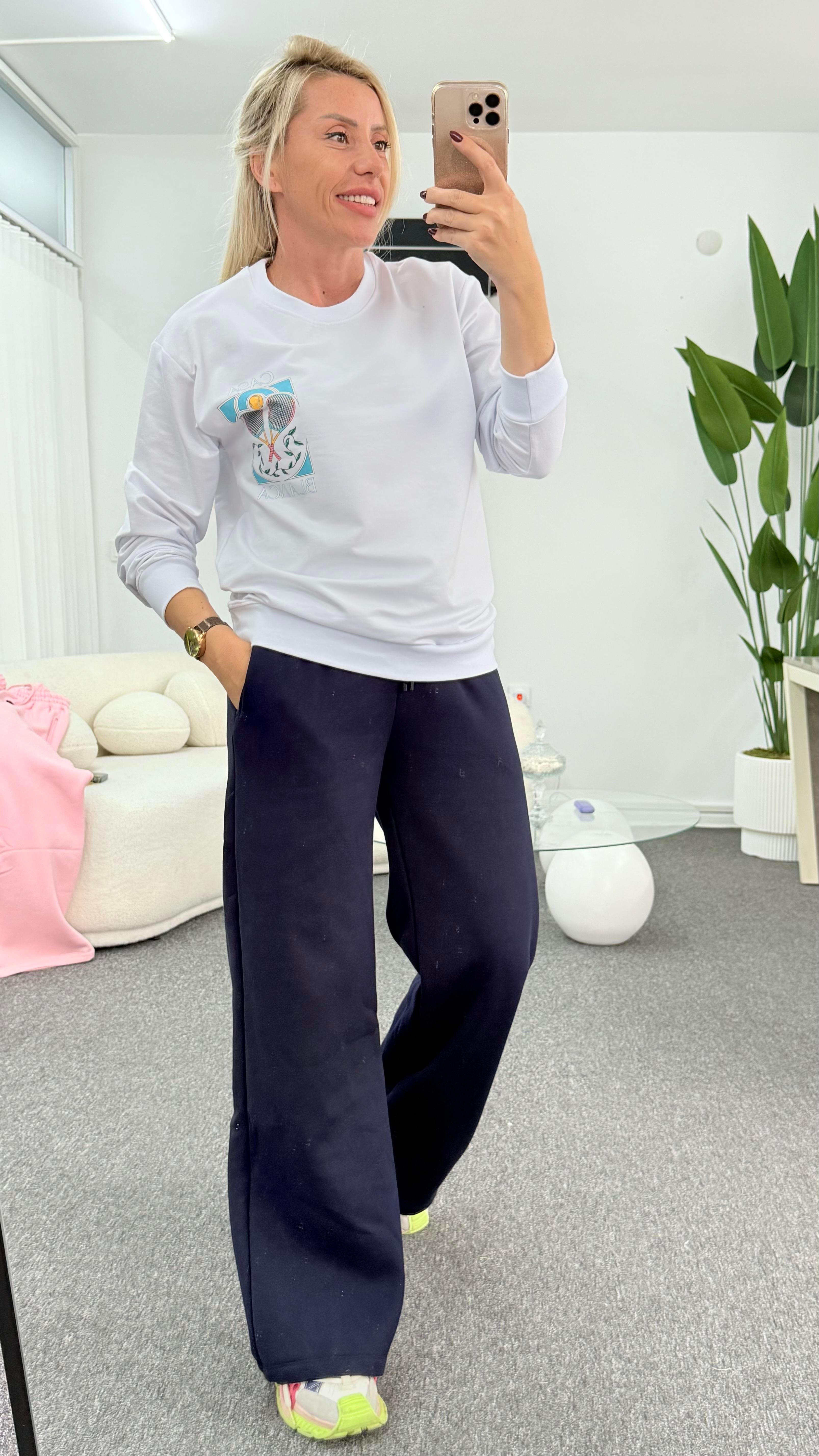 PERİSA BEYAZ SWEATSHIRT