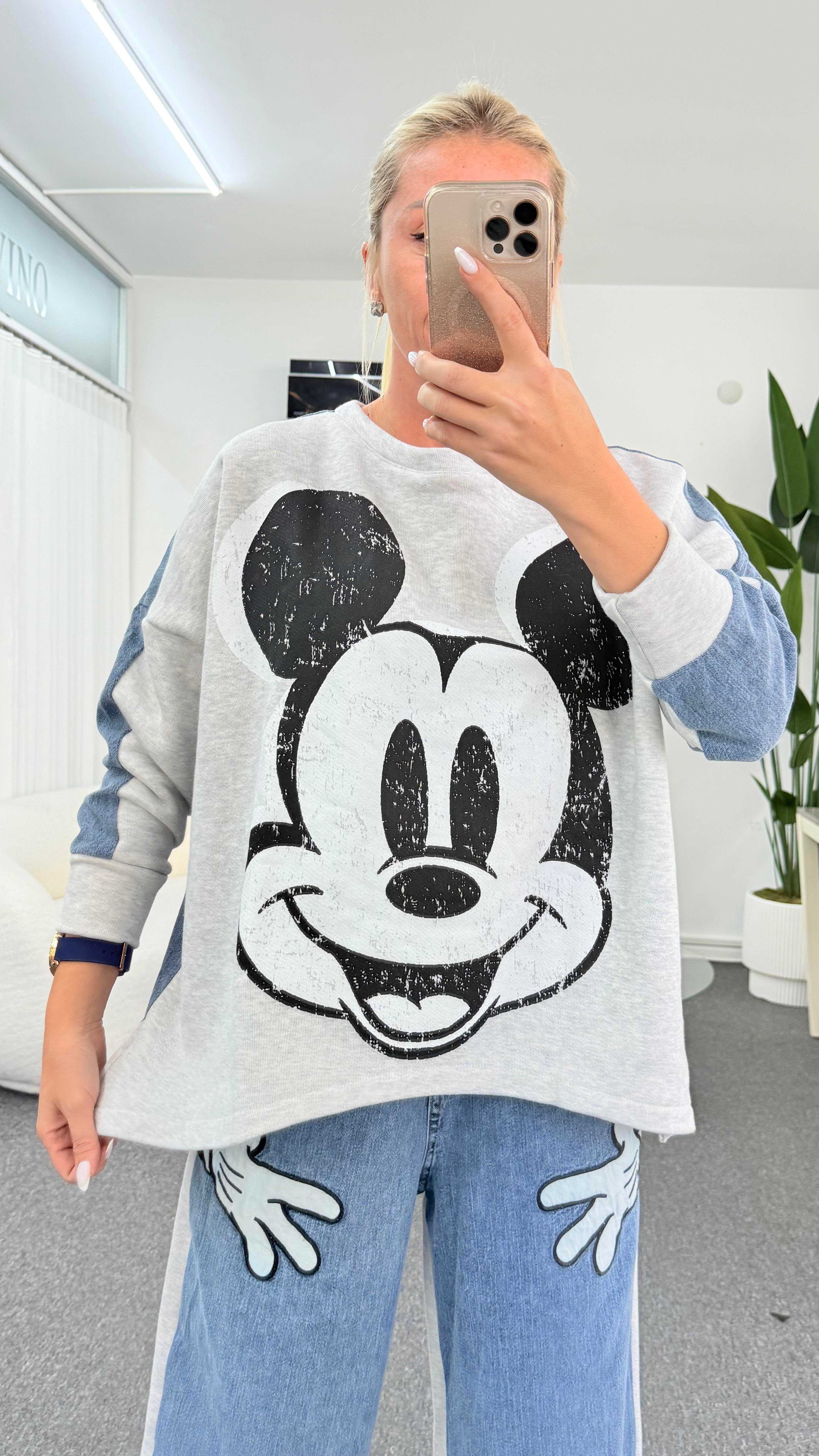 ROMANA MICKEY MAUSE GRİ TAKIM