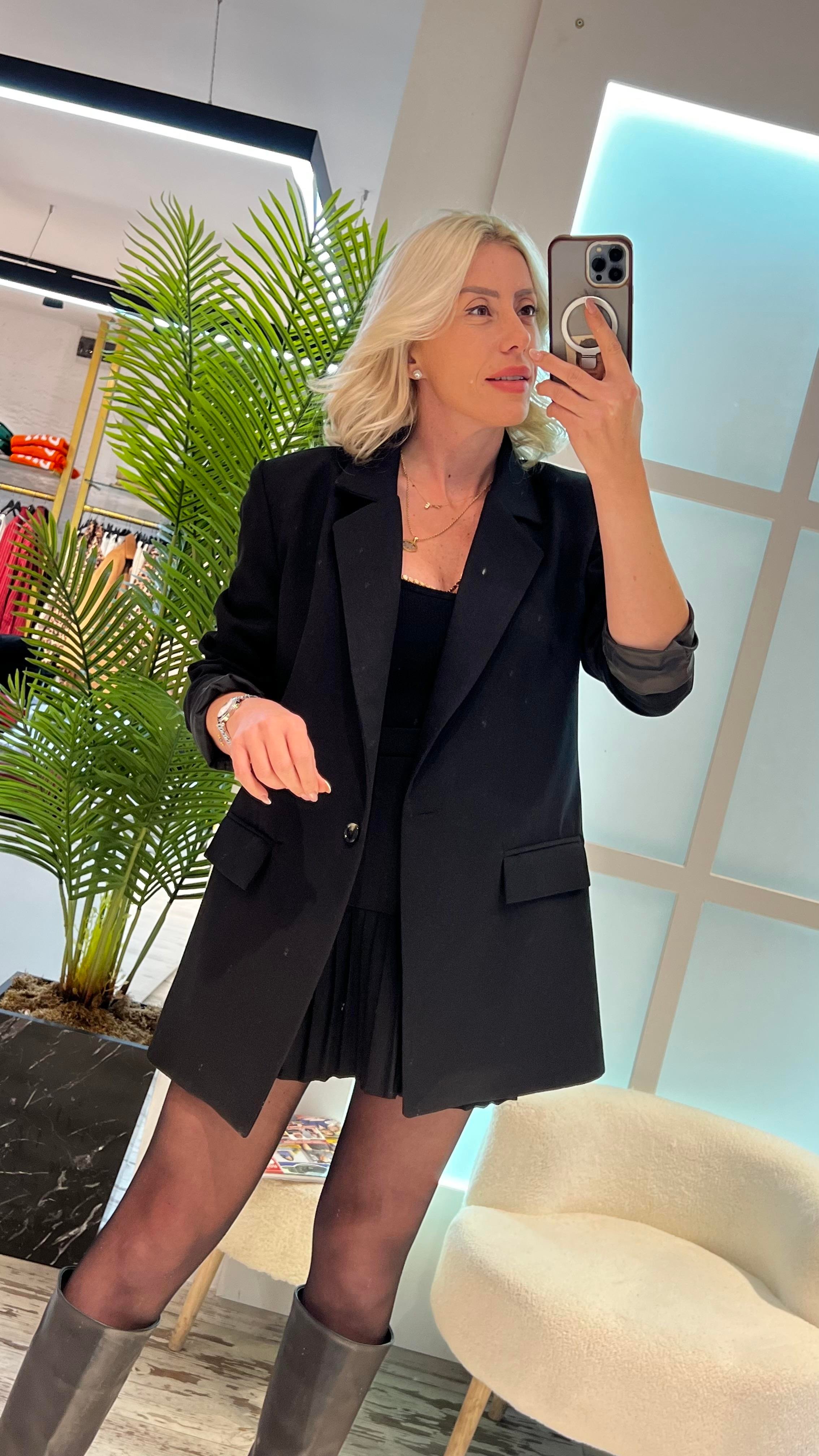 ROS SİYAH BLAZER CEKET