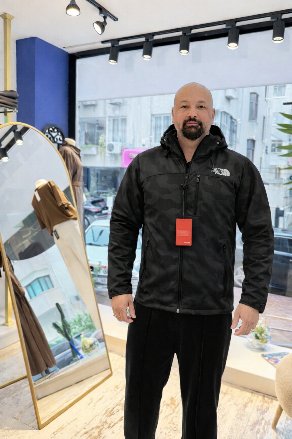 SİYAH KAMUFLAJ CEKET