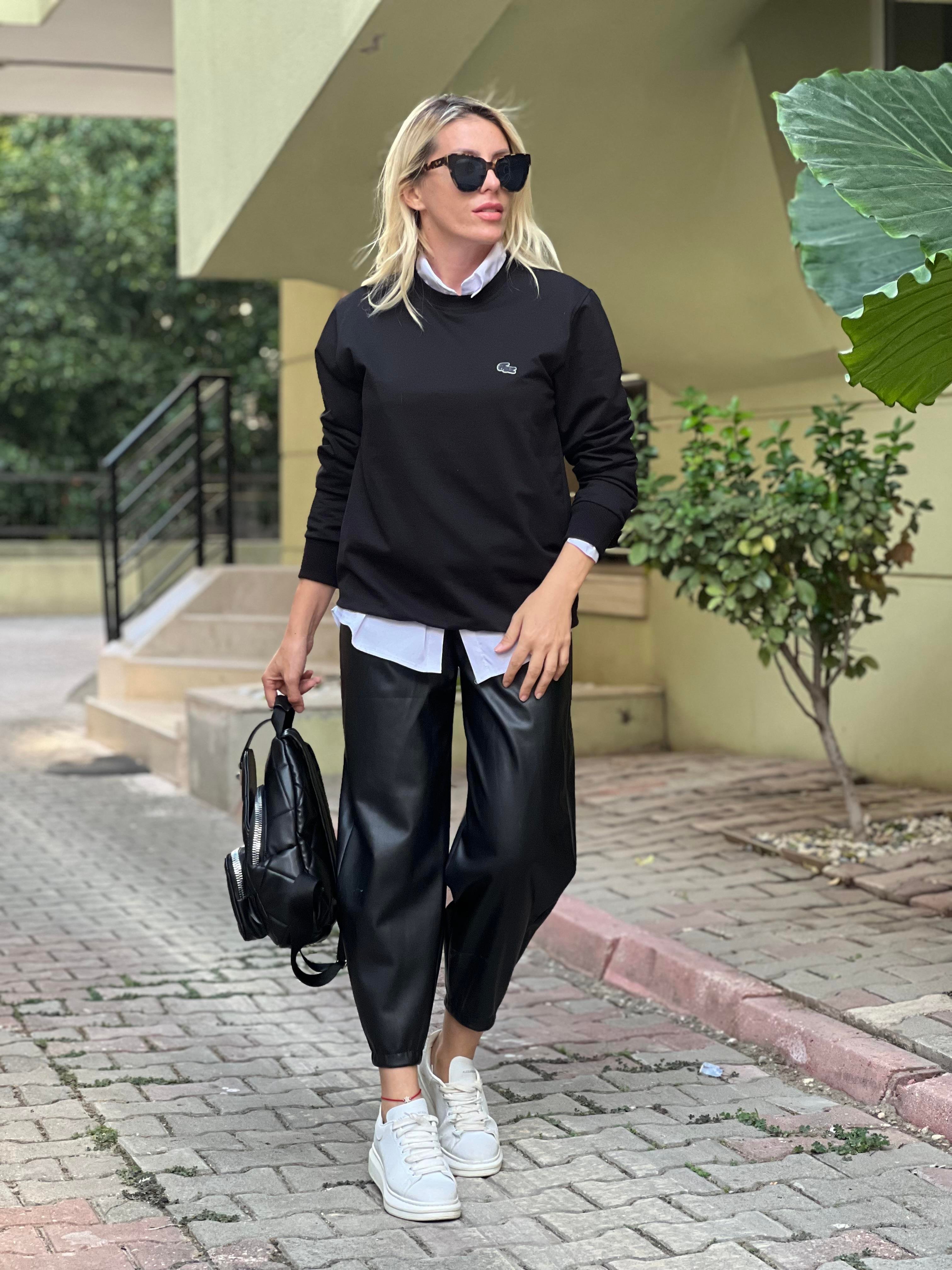 Siyah orj sweat 