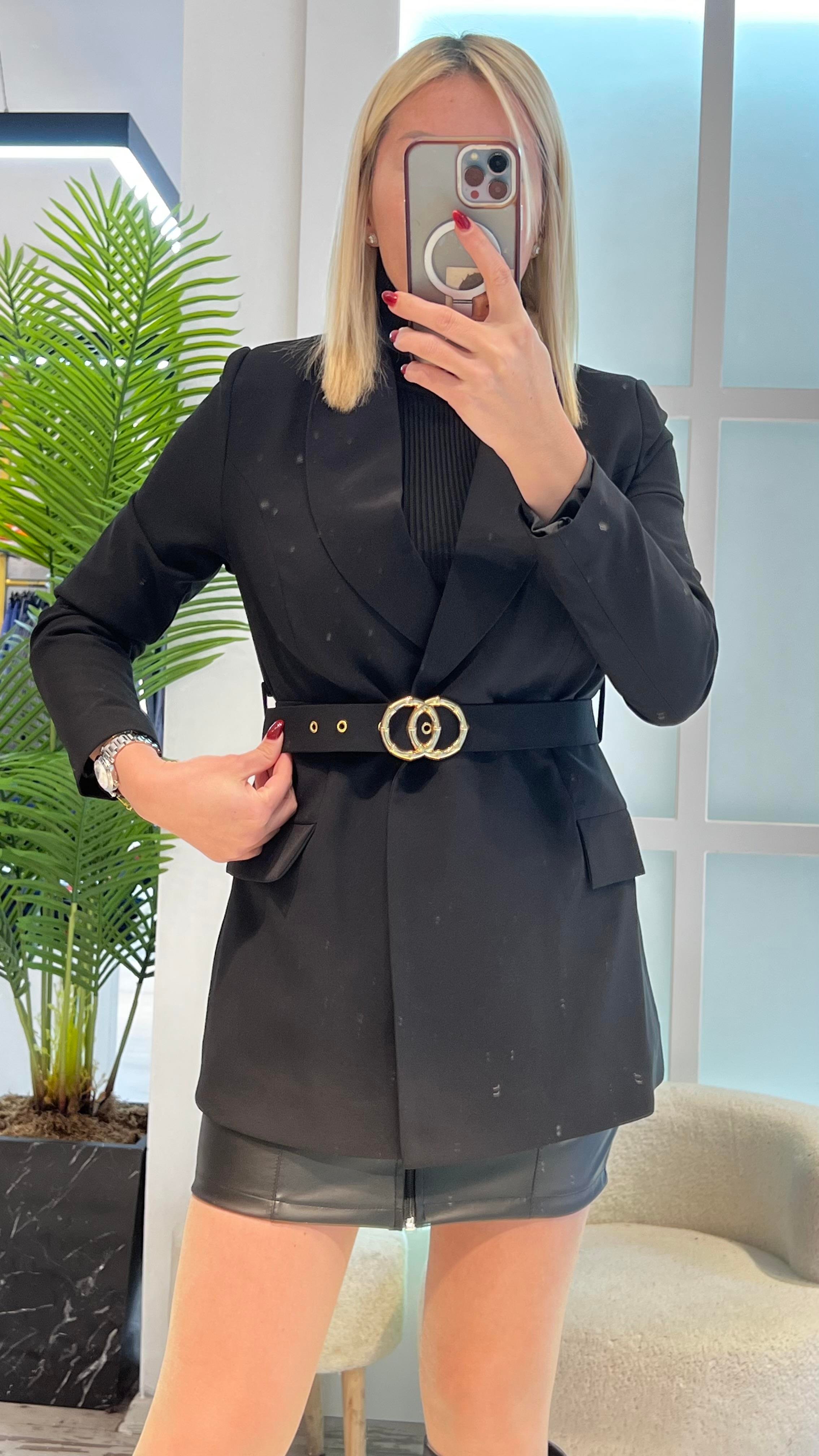 SUNTY SİYAH BLAZER CEKET