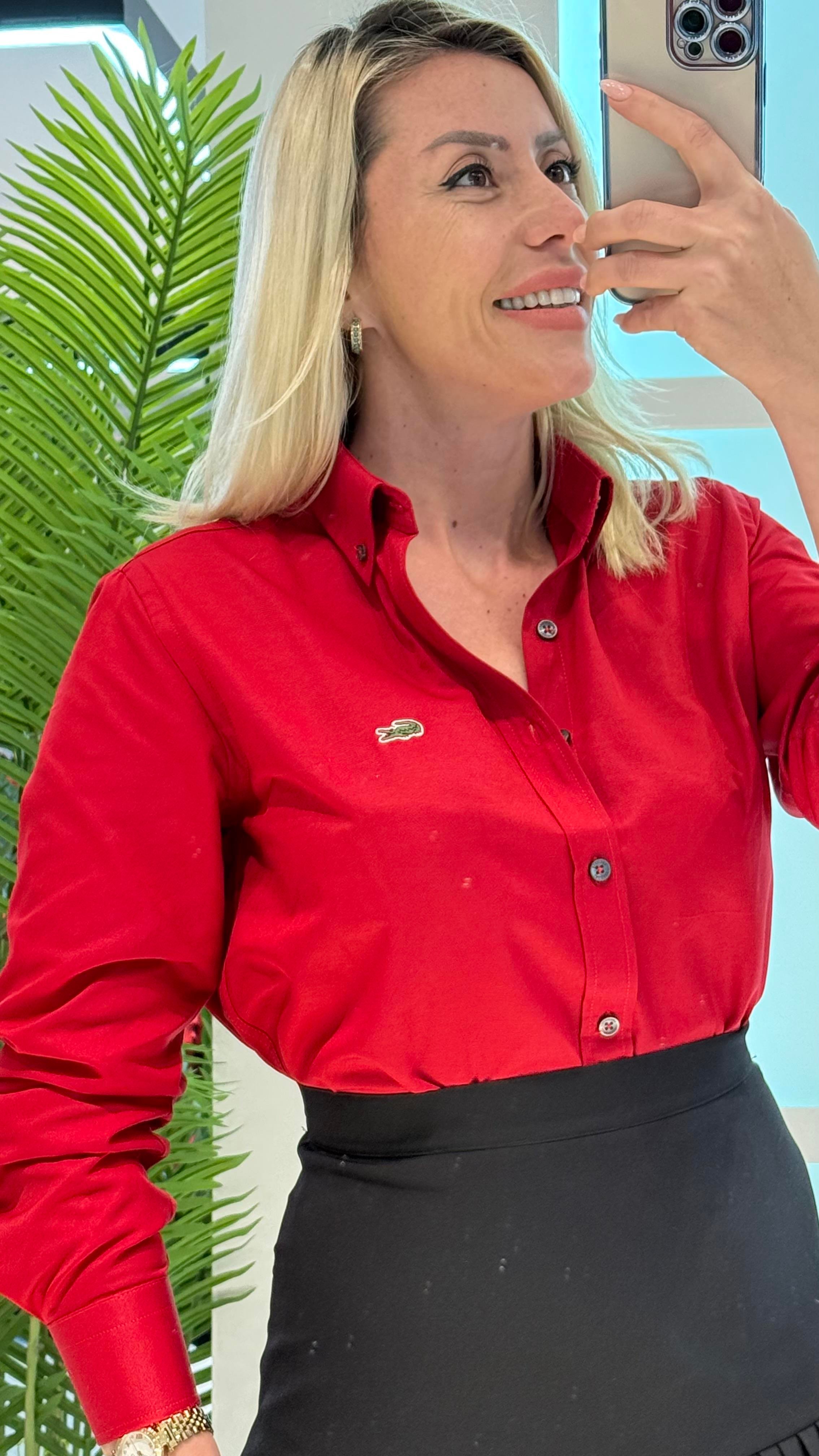 TRUE KIRMIZI GÖMLEK