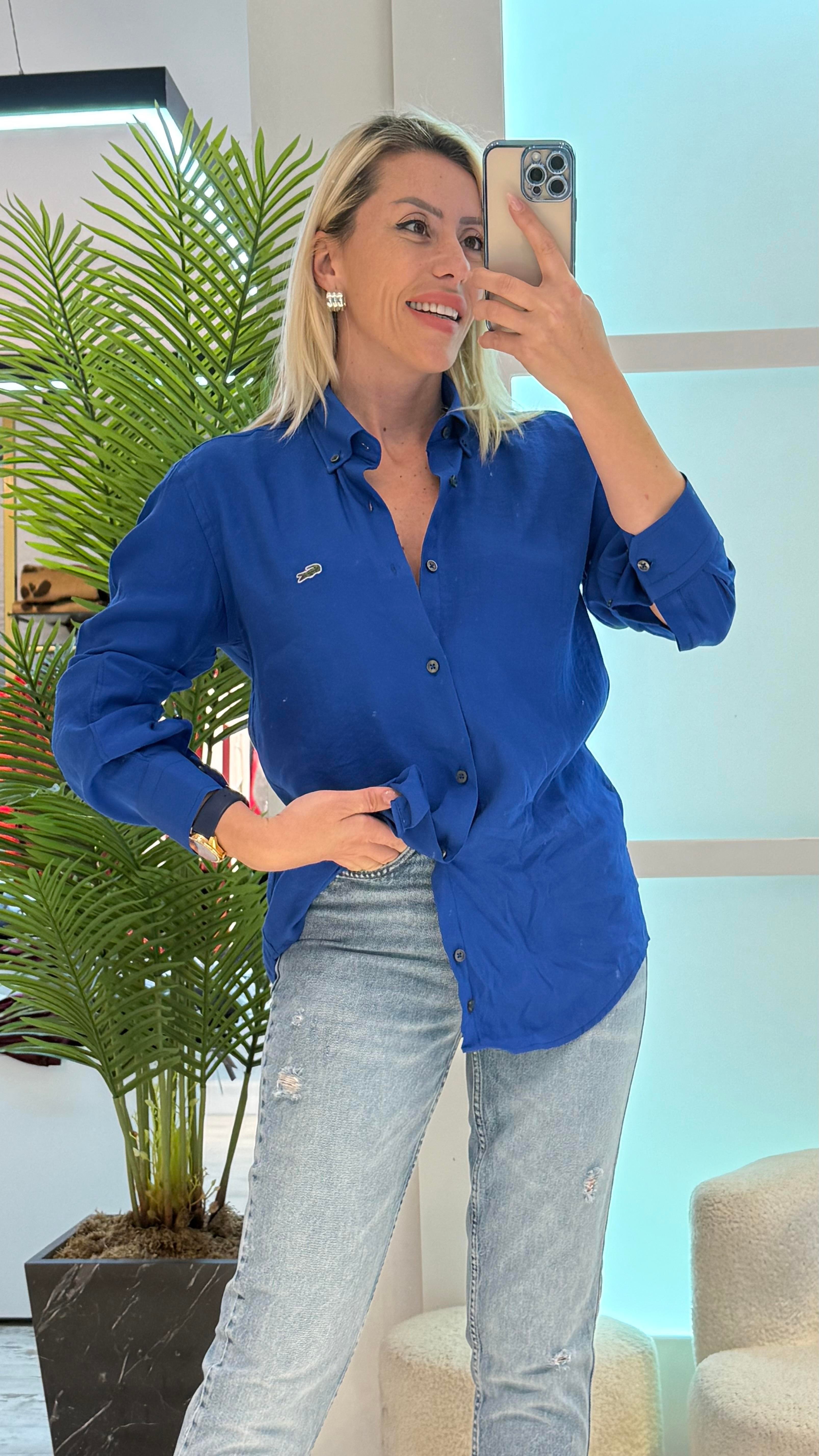 TRUE SAKS MAVİ GÖMLEK