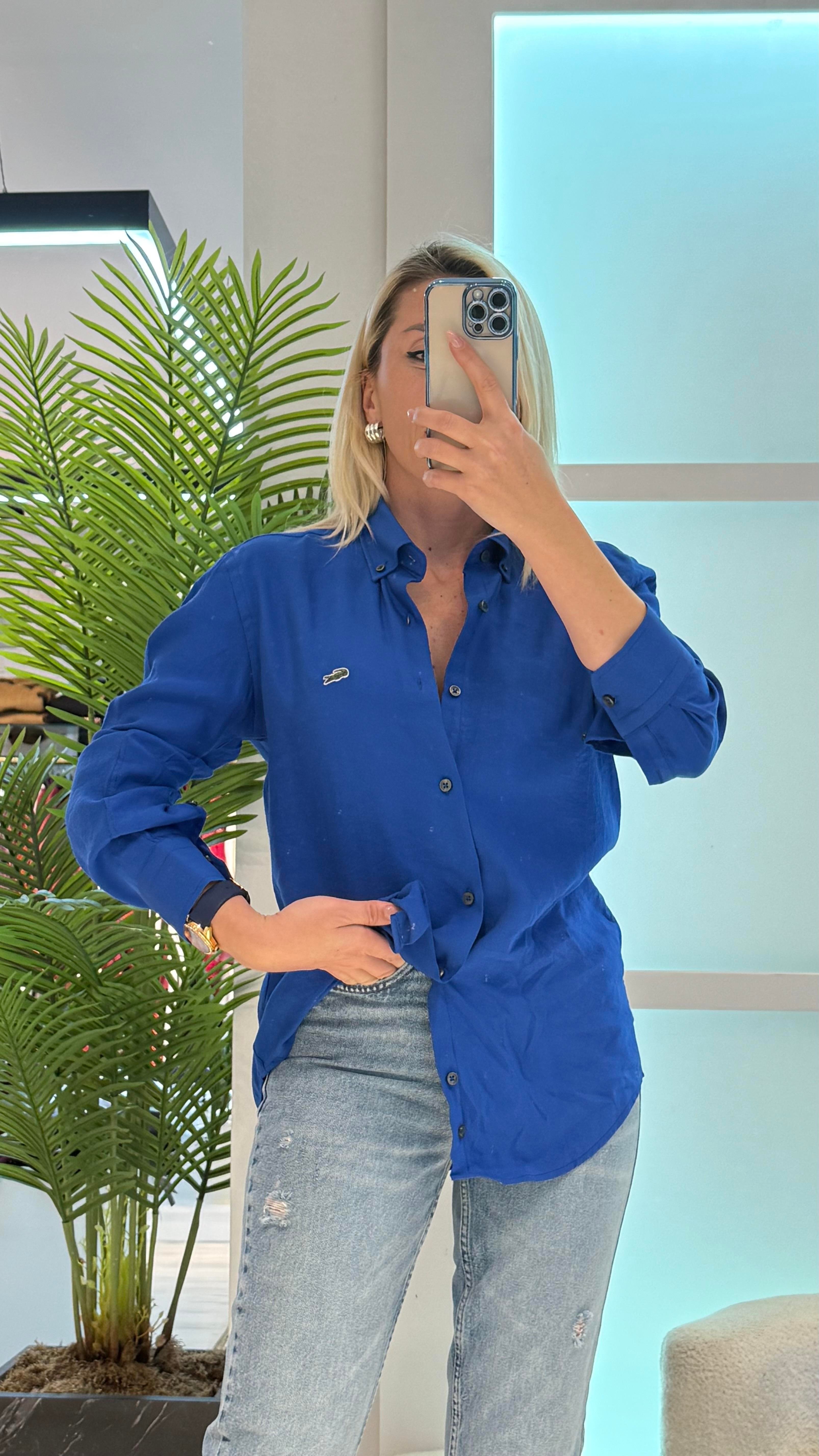 TRUE SAKS MAVİ GÖMLEK