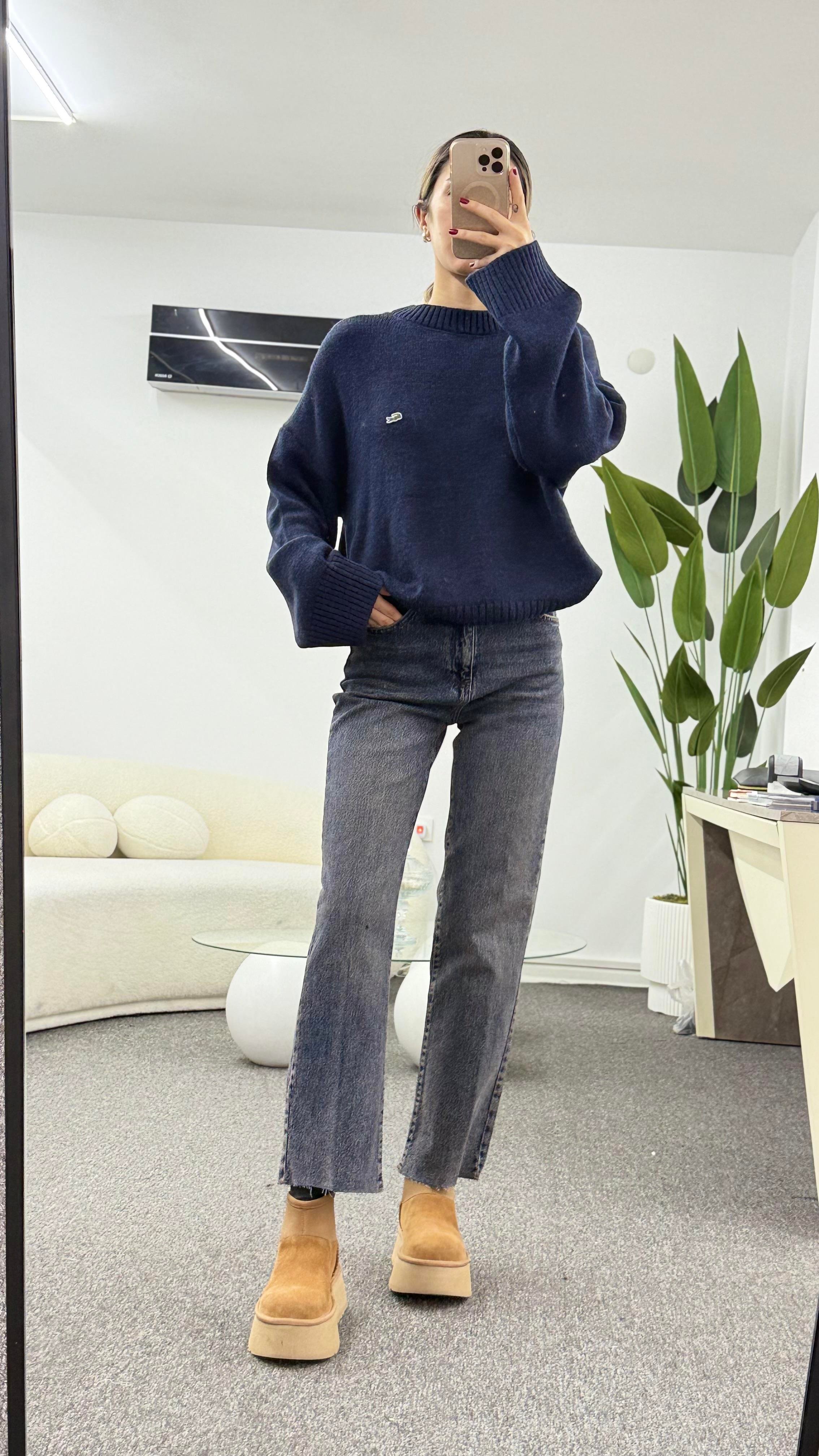 TUNS LACİVERT KAZAK