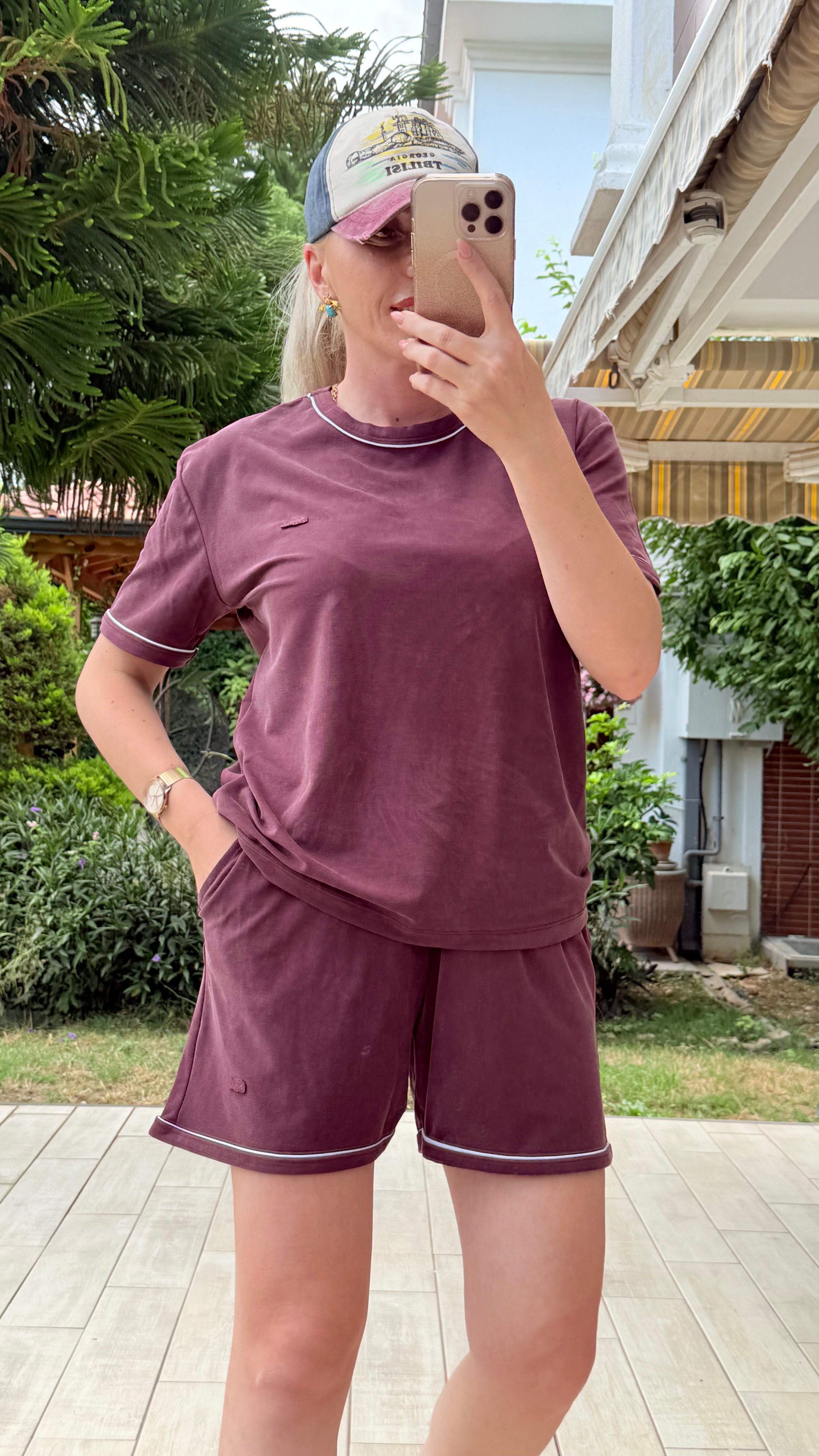 WALLEN BORDO ŞORTLU TAKIM
