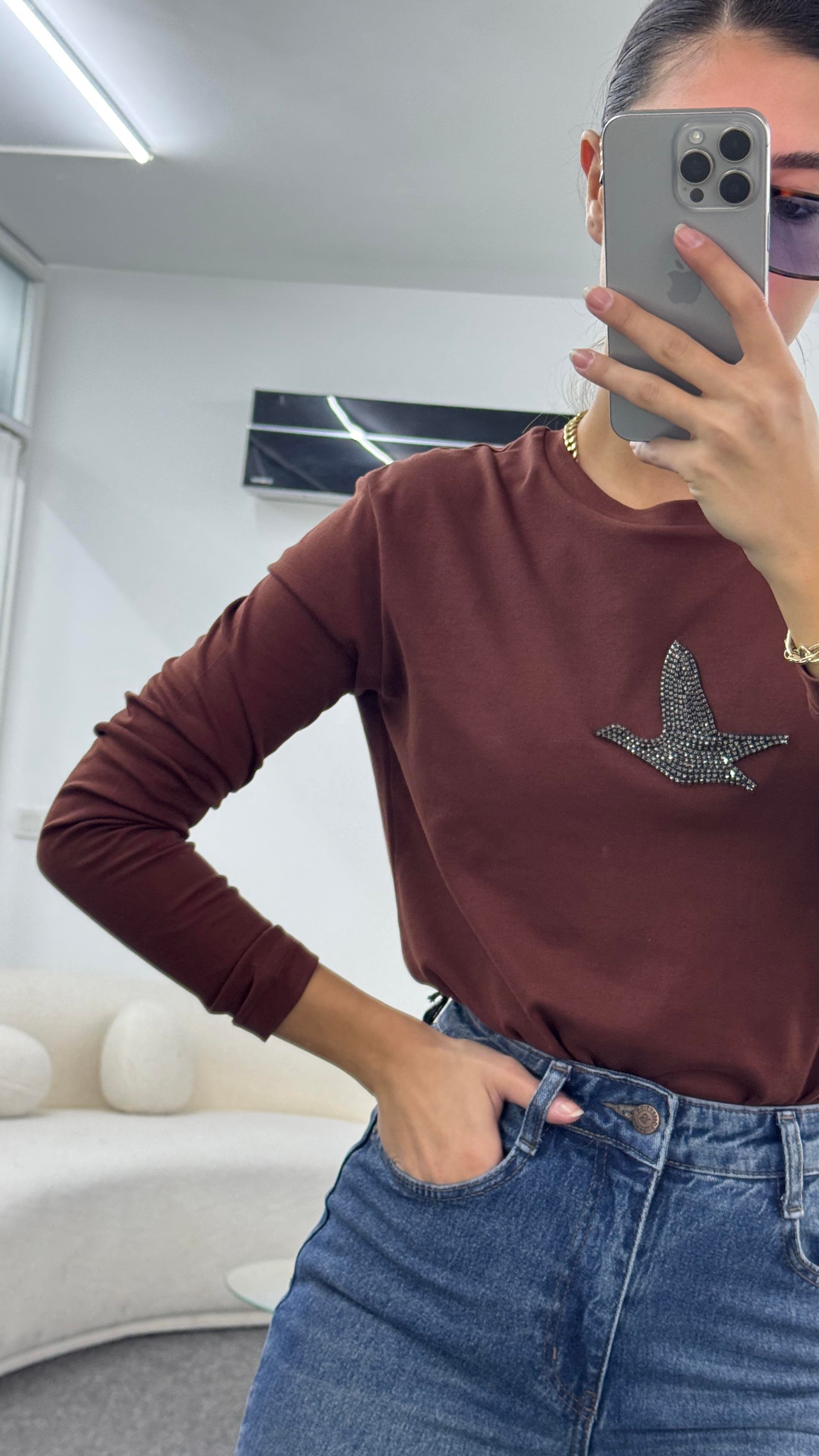 WAYLON KAHVE SWEATSHIRT