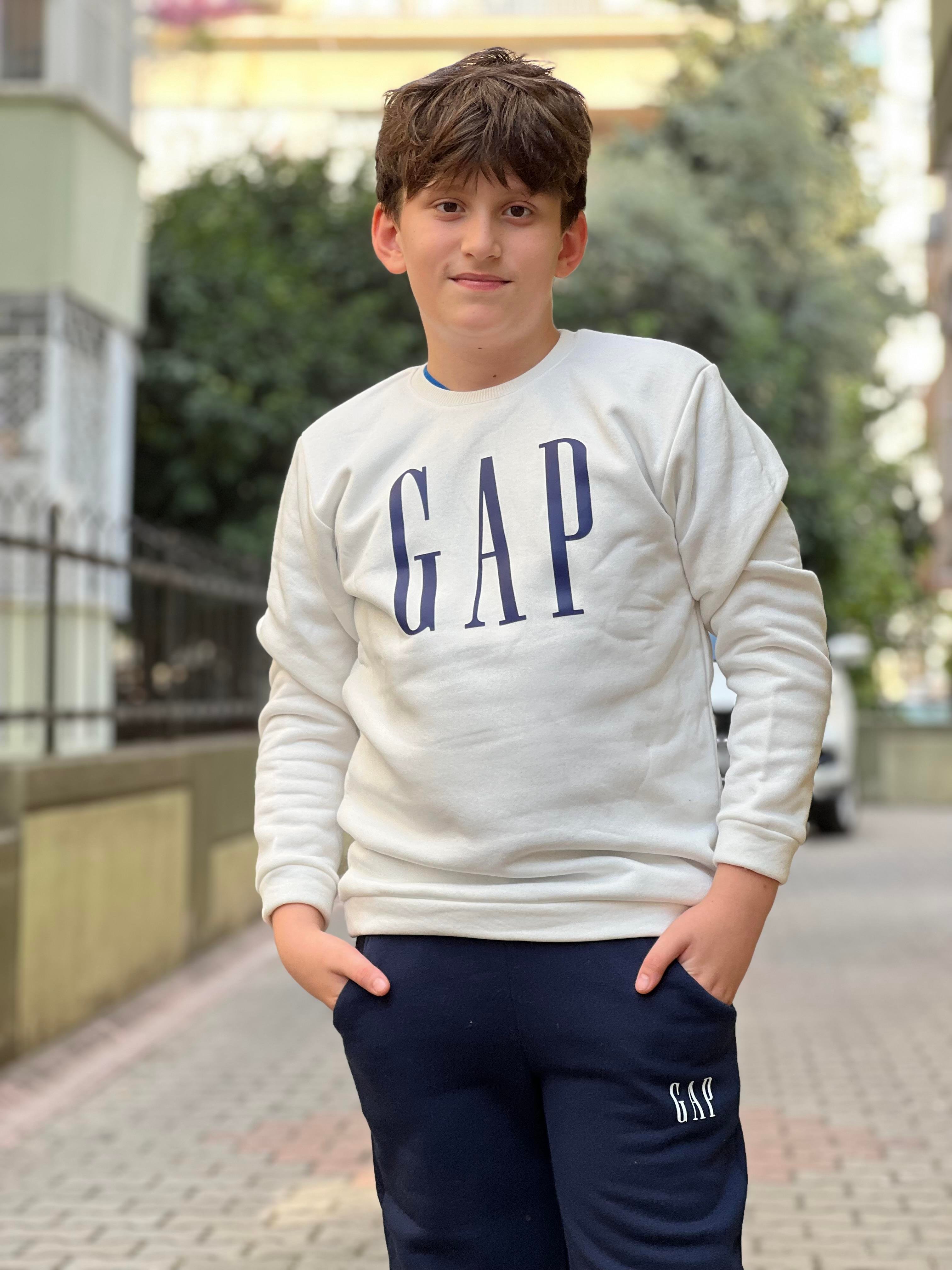 WET  BEYAZ SWETSHIRT