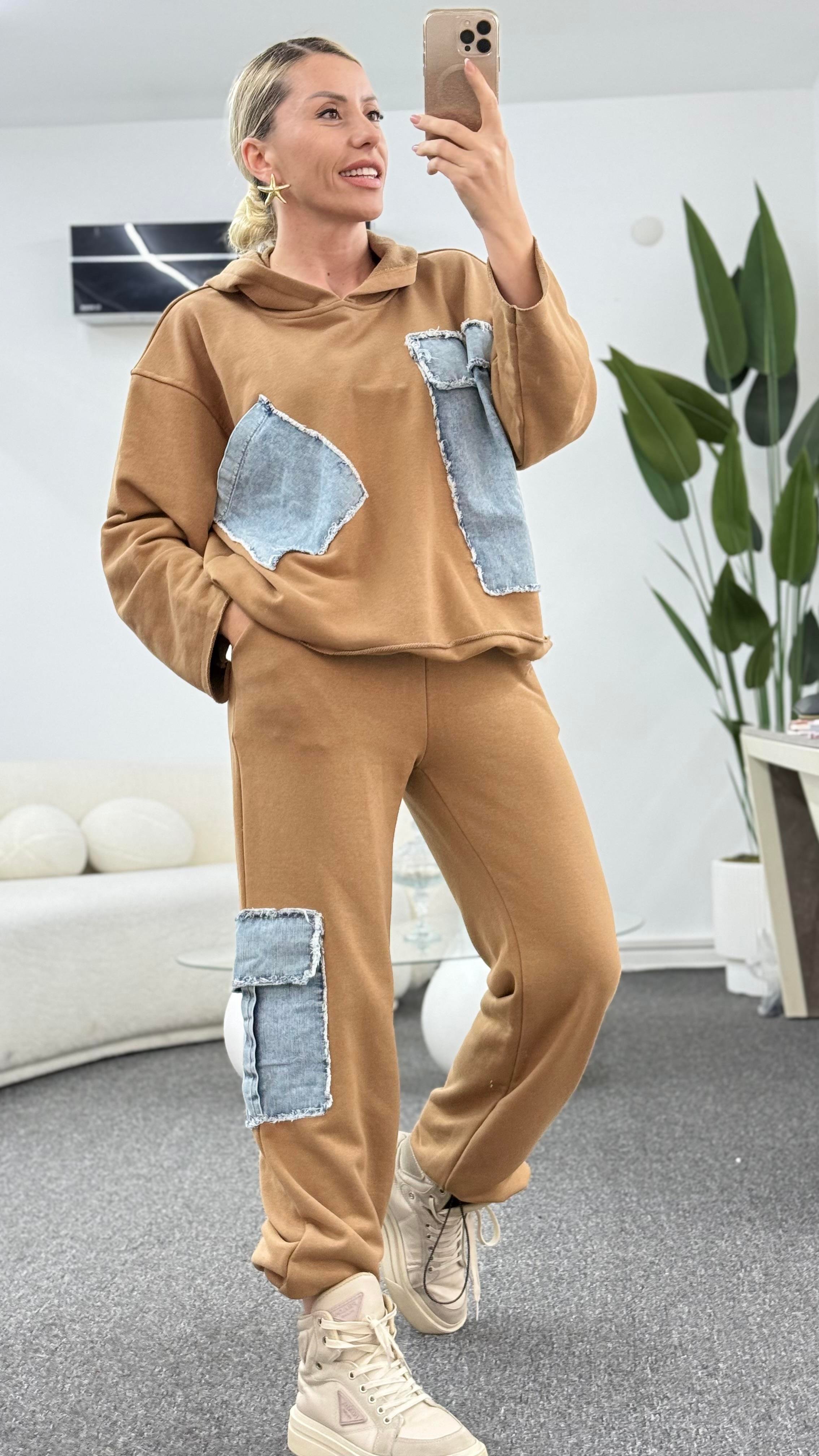 WONSE CAMEL KOT DETAYLI TAKIM 