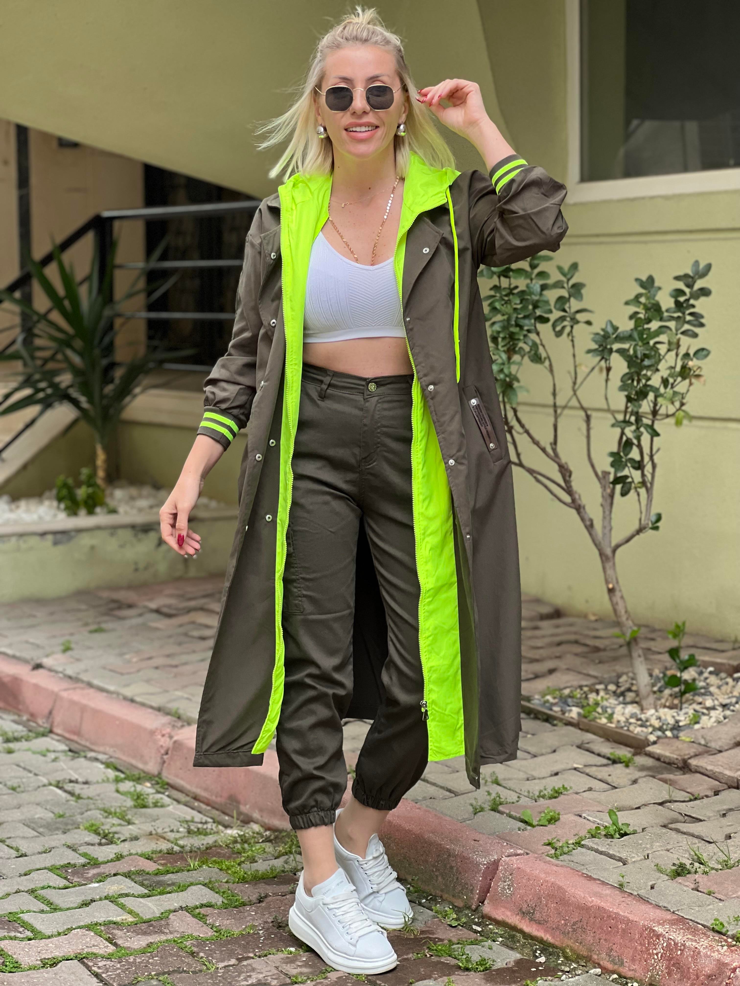 YEŞİL KARGO PANTOLON 