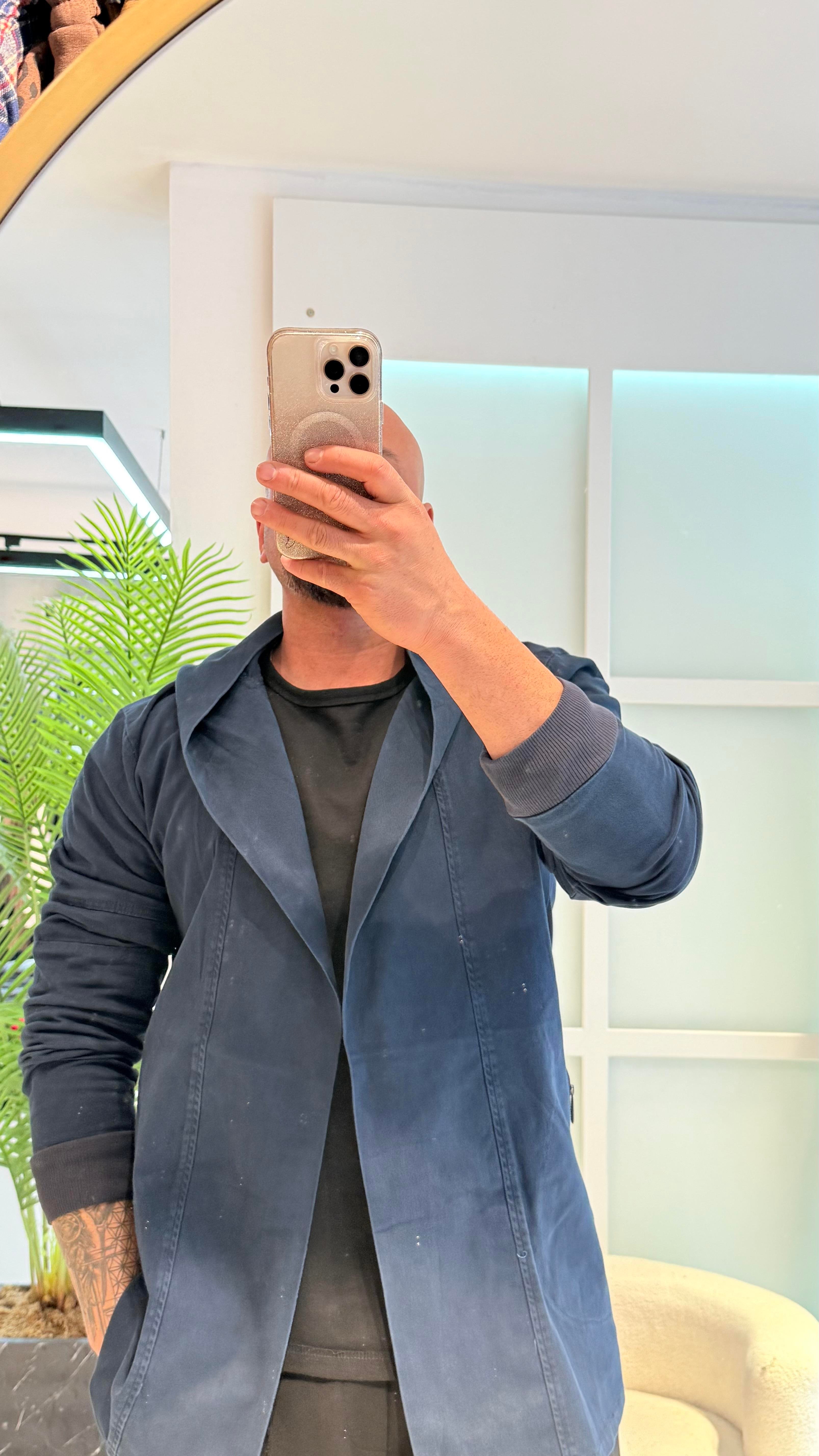 ZOİN LACİVERT TRENÇ