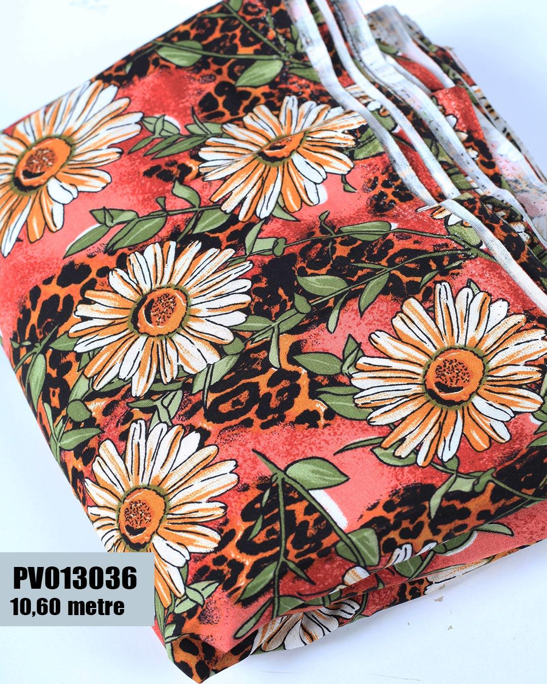 Dar En Pamuk Viskon Parça Kumaş PV013036-3036PV013036