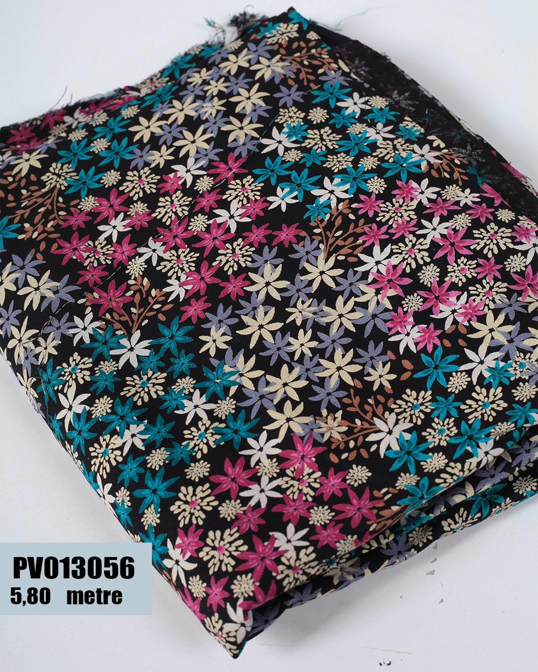 Dar En Pamuk Viskon Parça Kumaş PV013056-3056PV013056