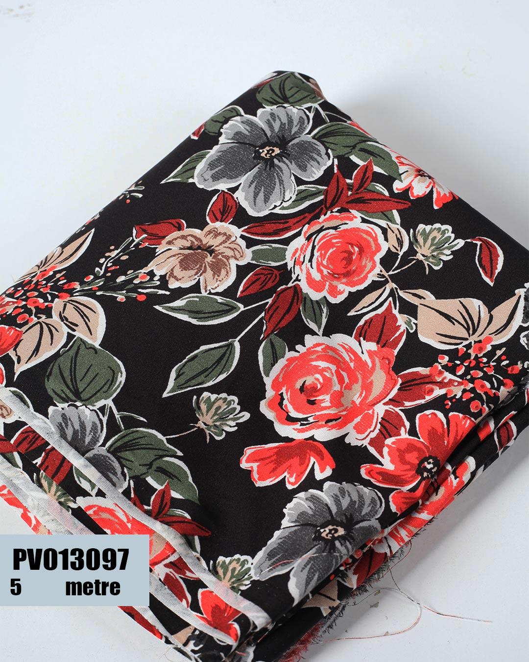 Dar En Pamuk Viskon Parça Kumaş PV013097-3097PV013097