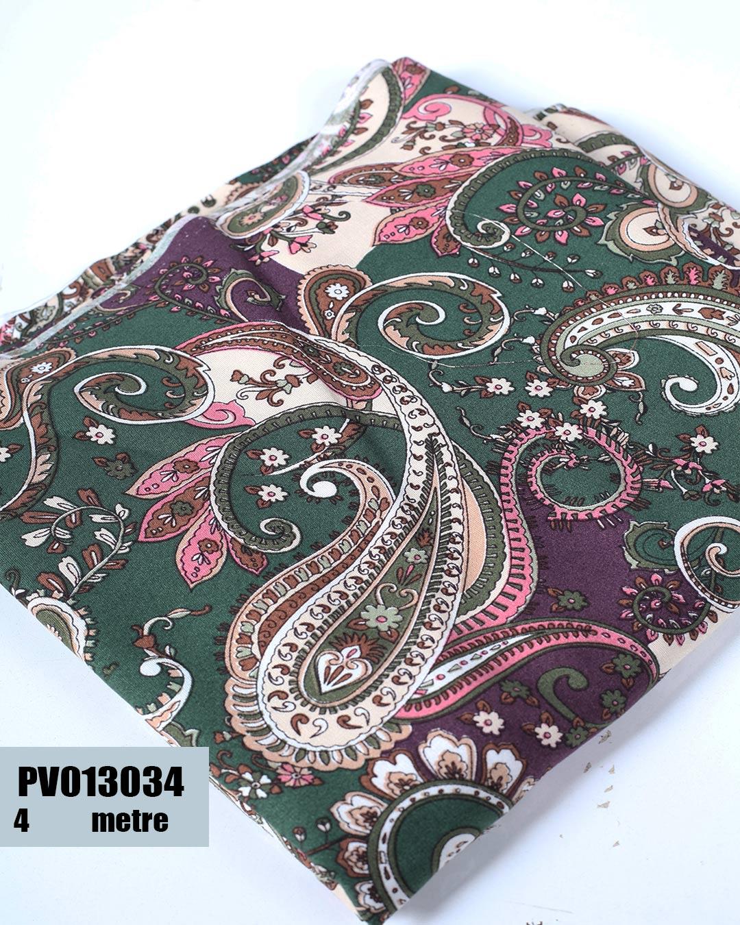 Dar En Pamuk Viskon Parça Kumaş PV013034-3034PV013034