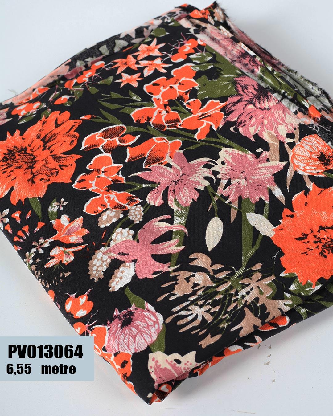 Dar En Pamuk Viskon Parça Kumaş PV013064-3064PV013064