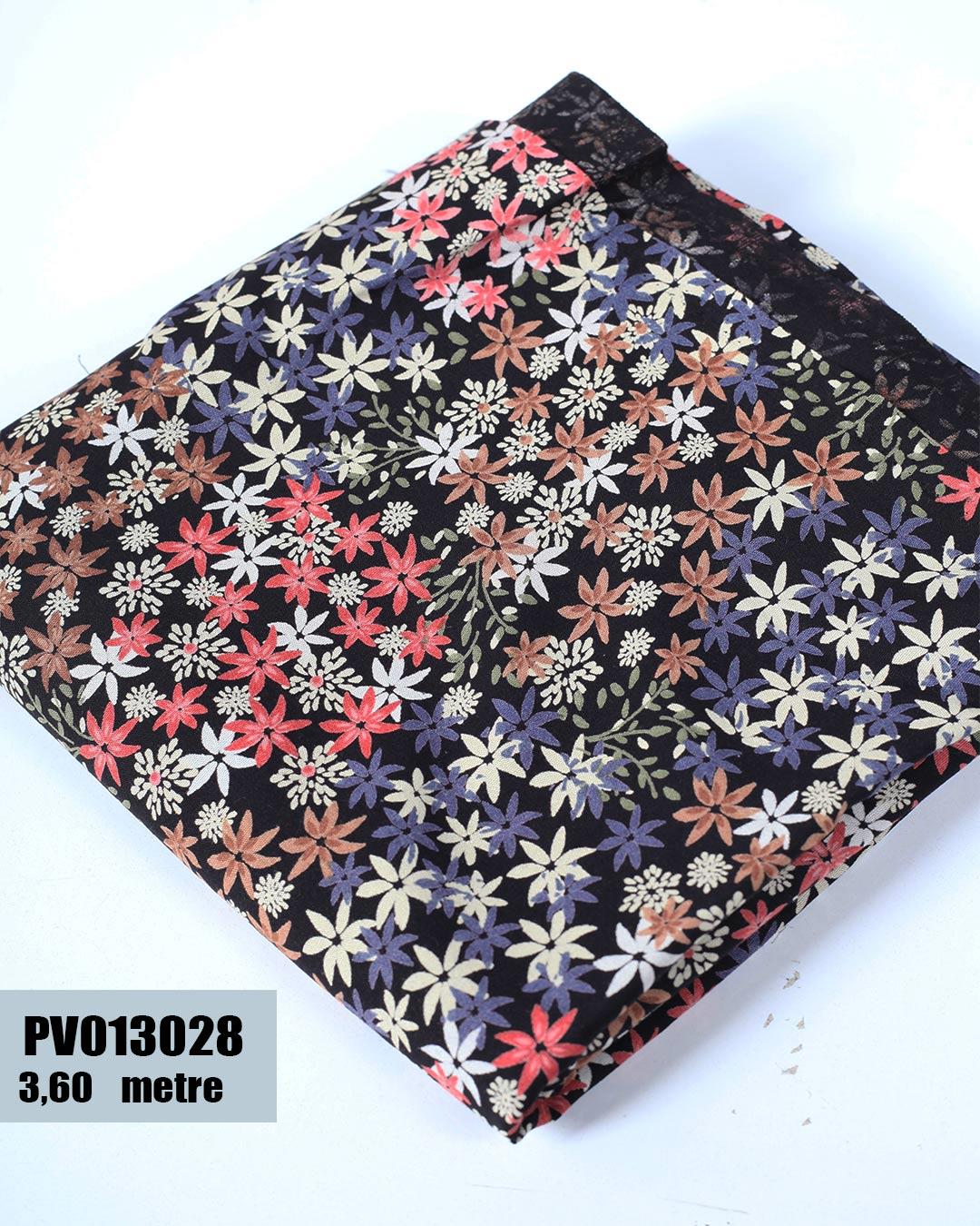 Dar En Pamuk Viskon Parça Kumaş PV013028-3028PV013028