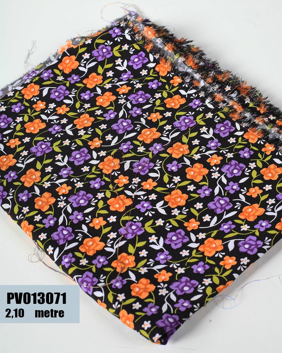 Dar En Pamuk Viskon Parça Kumaş PV013071-3071PV013071