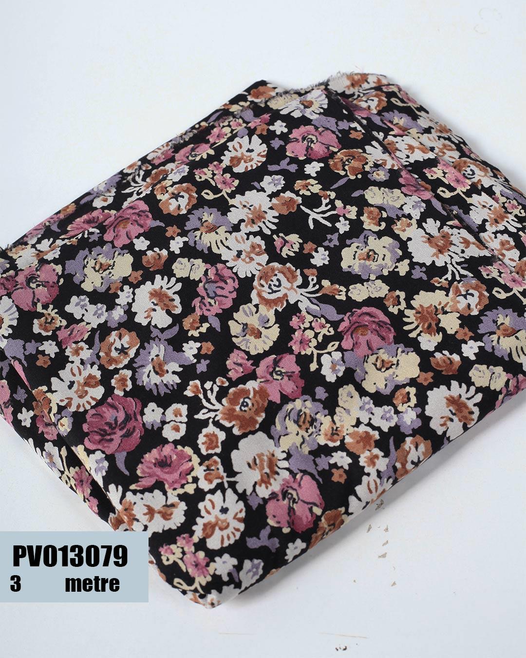 Dar En Pamuk Viskon Parça Kumaş PV013079-3079PV013079