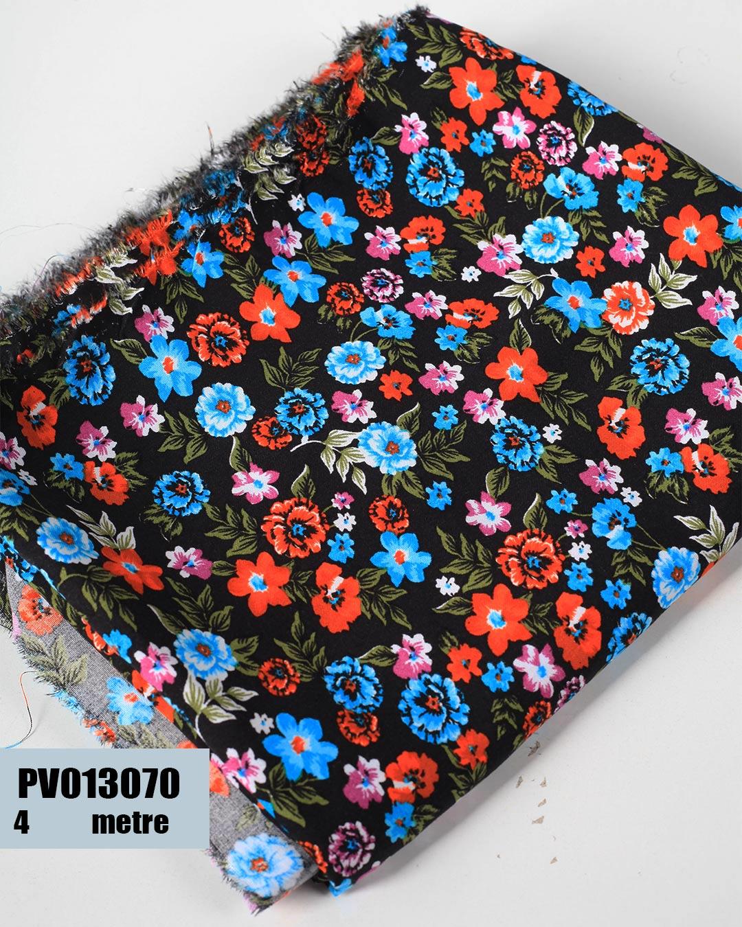 Dar En Pamuk Viskon Parça Kumaş PV013070-3070PV013070