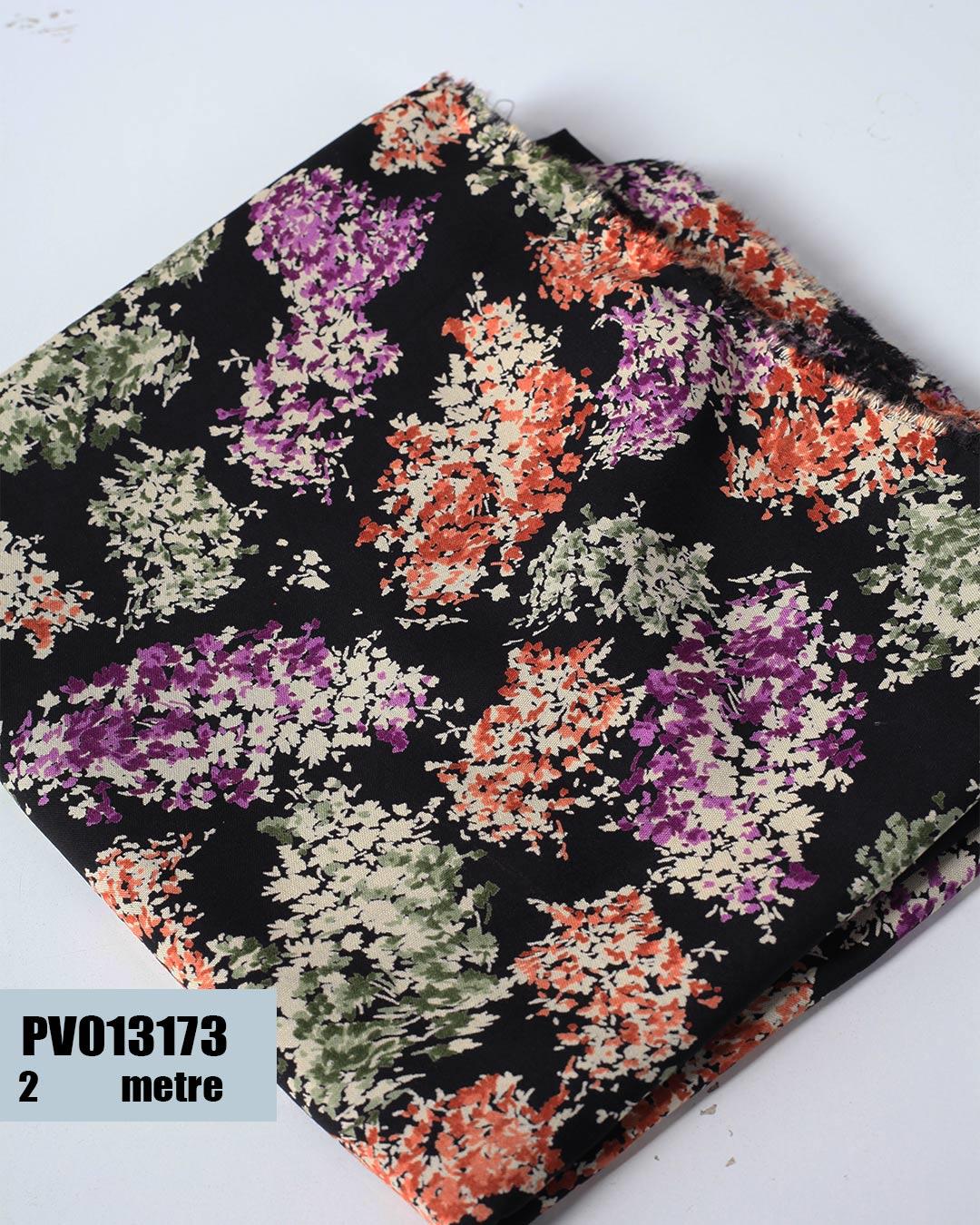 Dar En Pamuk Viskon Parça Kumaş PV013173-3173PV013173