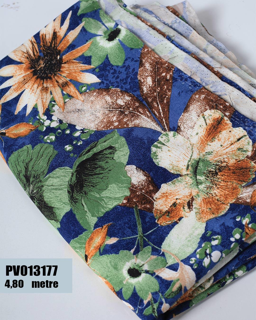 Dar En Pamuk Viskon Parça Kumaş PV013177-3177PV013177