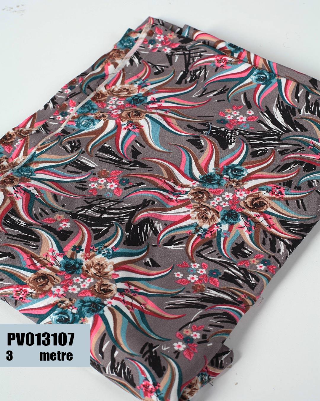 Dar En Pamuk Viskon Parça Kumaş PV013107-3107PV013107