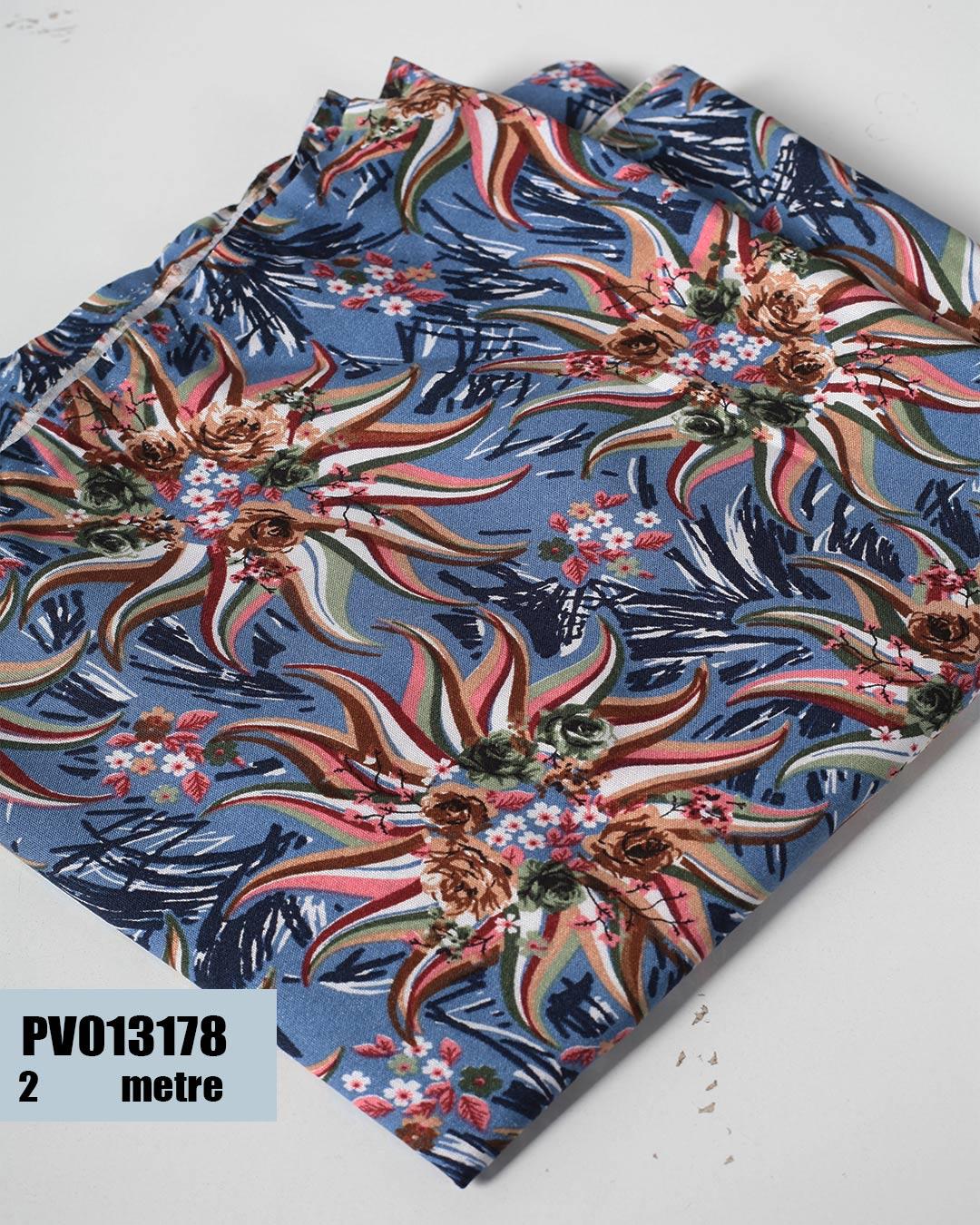 Dar En Pamuk Viskon Parça Kumaş PV013178-3178PV013178