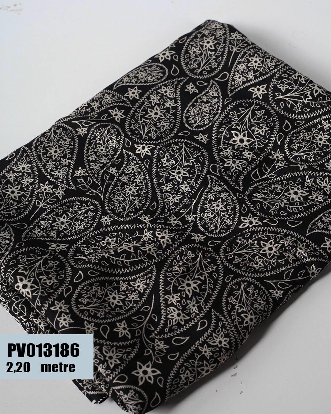 Dar En Pamuk Viskon Parça Kumaş PV013186-3186PV013186