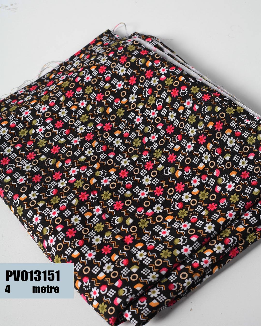 Dar En Pamuk Viskon Parça Kumaş PV013151-3151PV013151