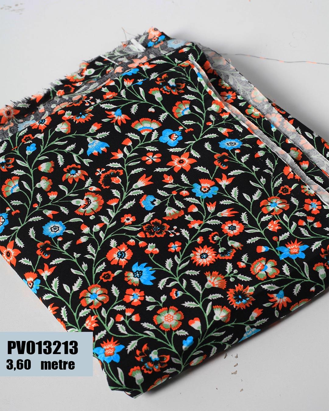 Dar En Pamuk Viskon Parça Kumaş PV013213-3213PV013213