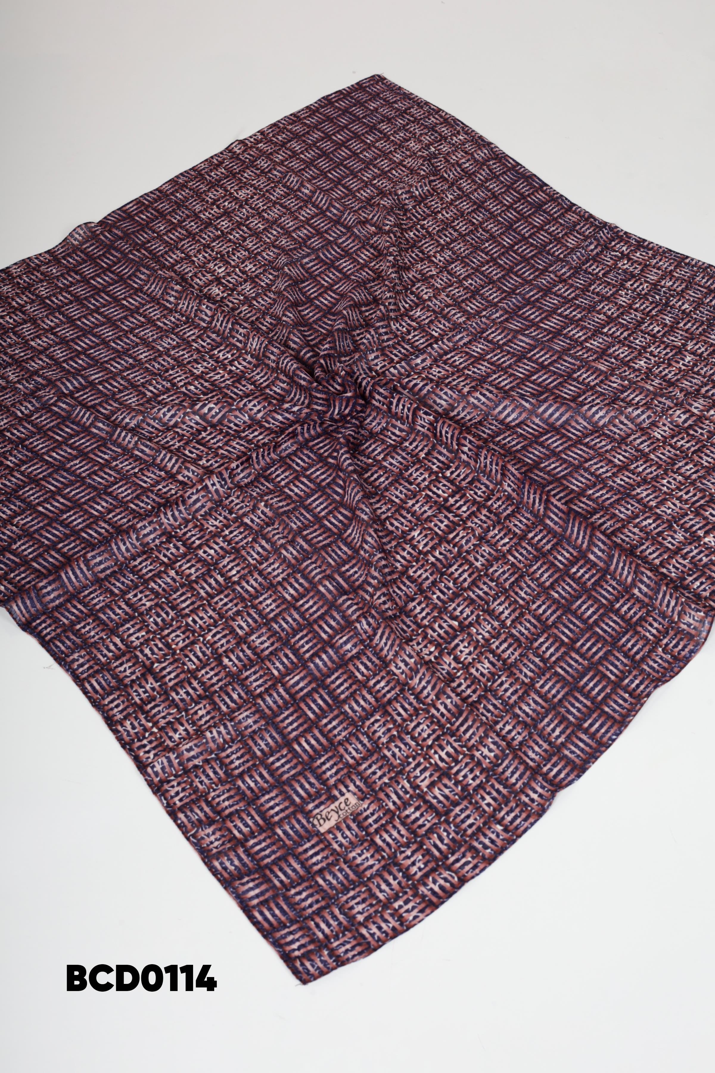 Desenli Bürümcük Eşarp BCD0114-6805BCD0114-6805