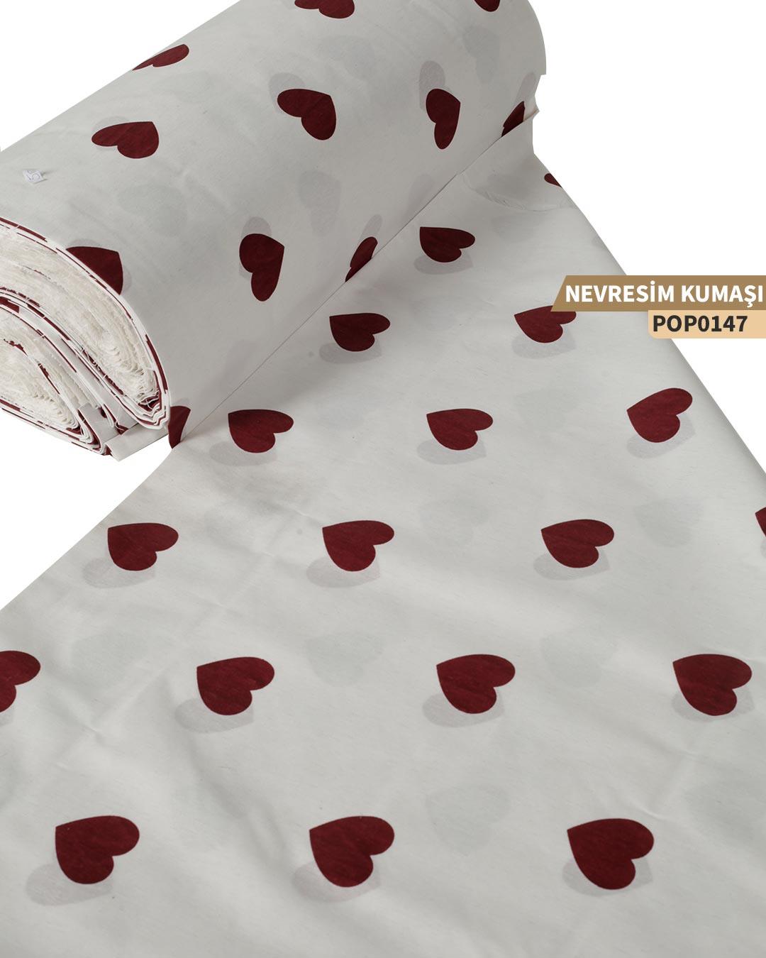 DESENLİ Poplin Nevresim Kumaşı En 240 cm-POP0147-47POP0147