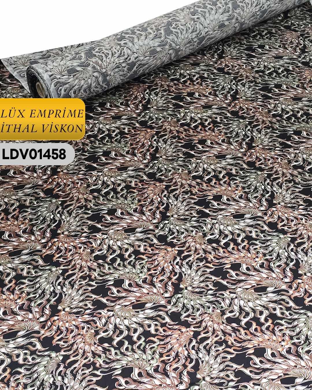 Lüks İthal Empirme Dar En Viskon 90cm-LDV01458LDV01458