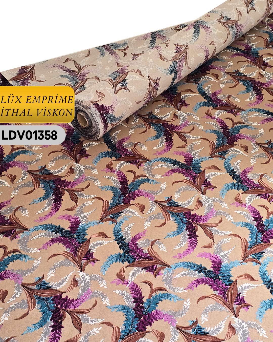 Lüks İthal Empirme Dar En Viskon 90cm-LDV01358LDV01358