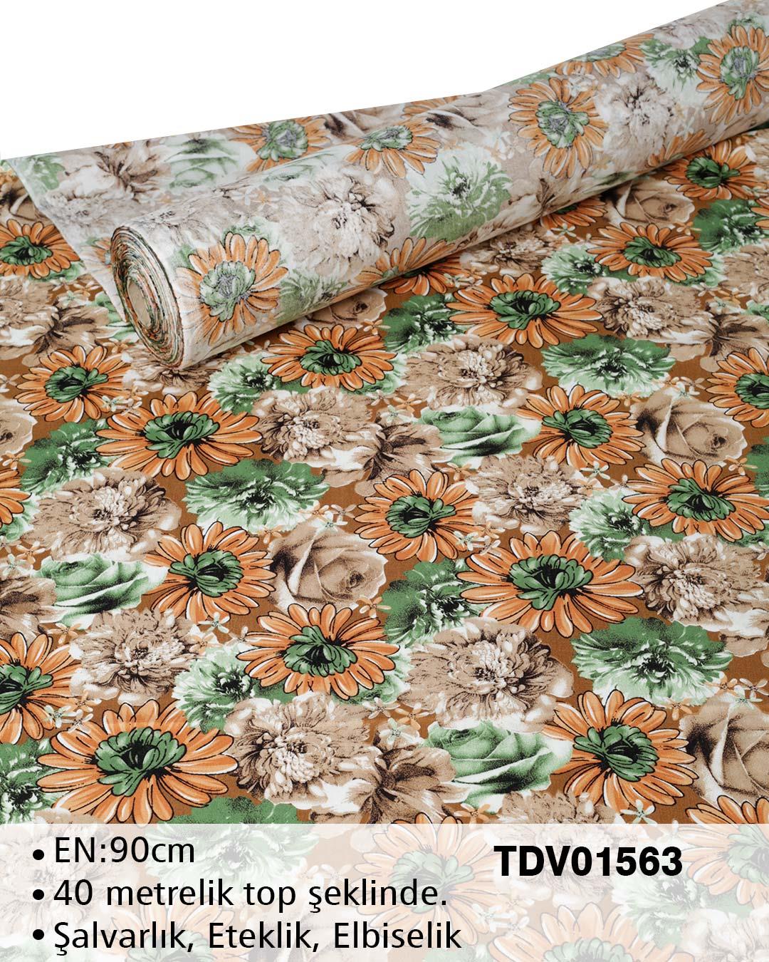 Yeni Sezon Dar En Pamuk Viskon Top Kumaş TDV01563TDV01563