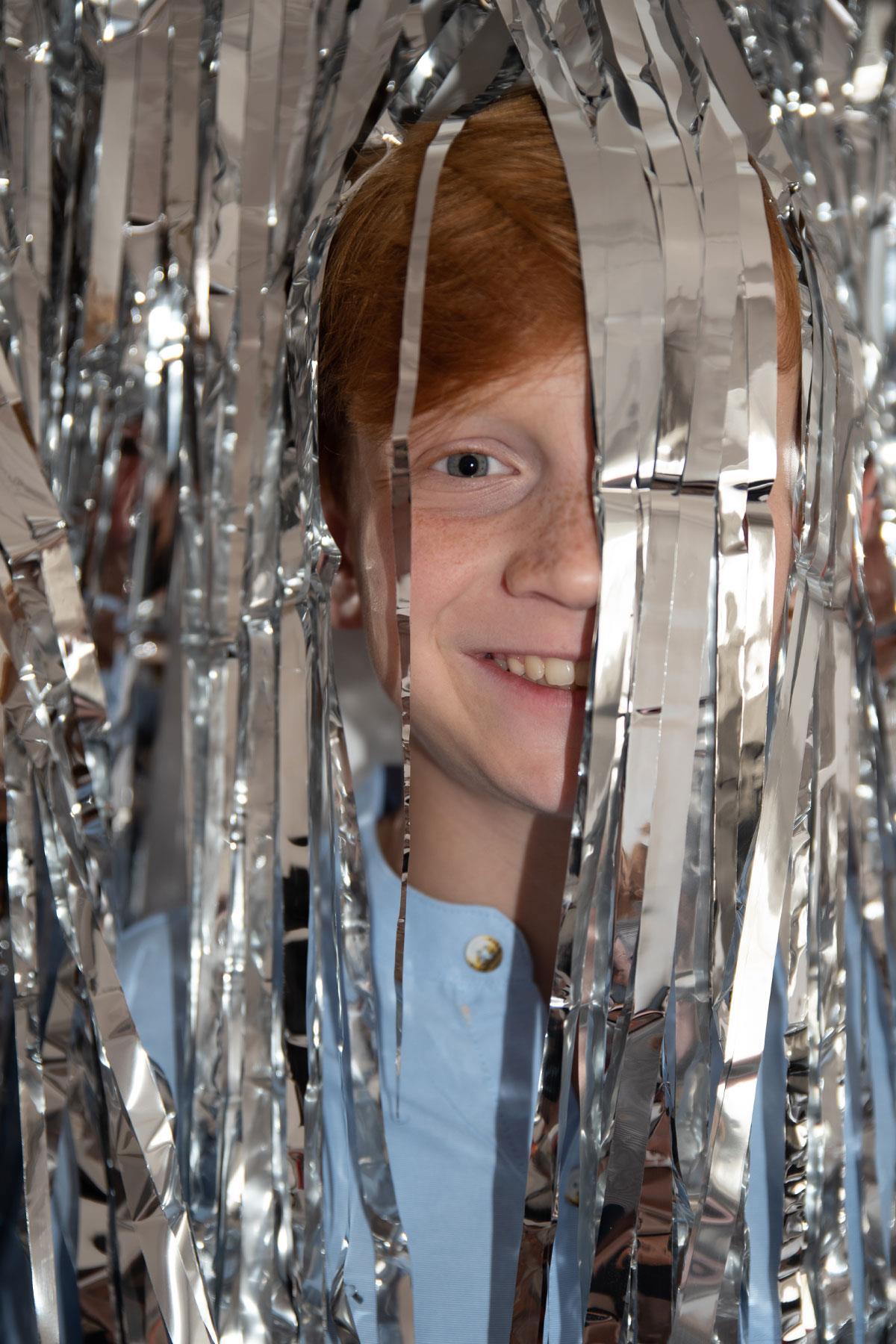 Breeze Erkek Çocuk Gömlek Armalı Düğmeli Açık Mavi (8-12 Yaş)