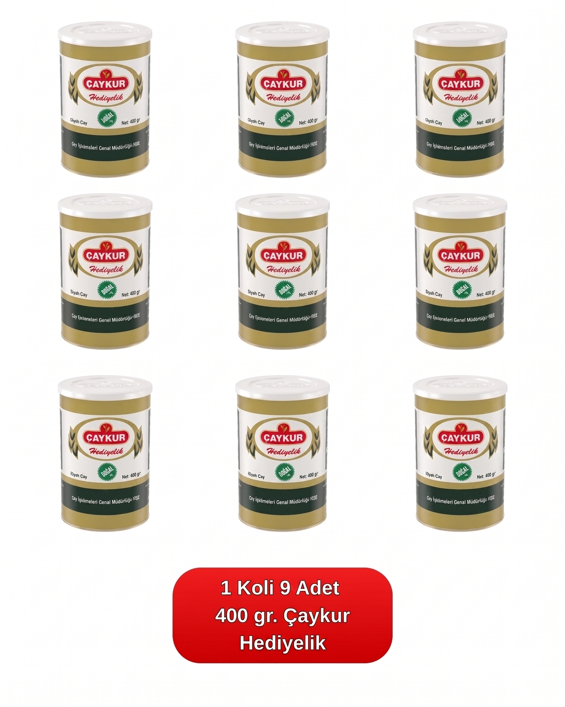 Hediyelik 400 gr. 9'lu Koli