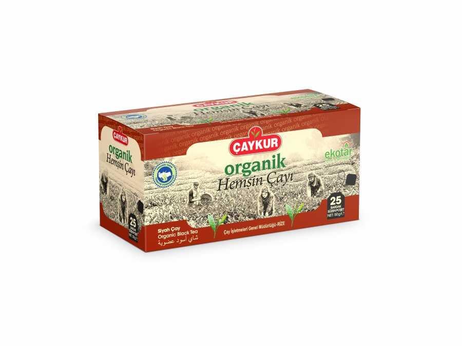 Organik Hemşin Siyah Süzen Poşet 50gr