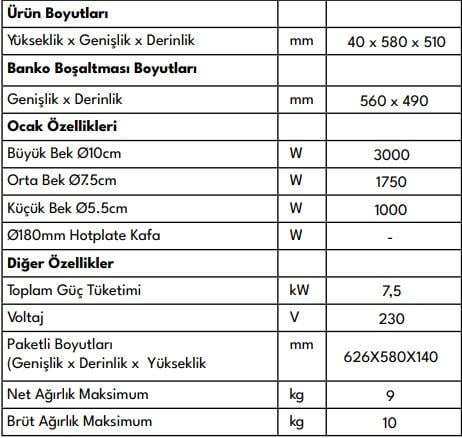 VestelAnkastre OcaklarVestel AOB - 6004 60 cm 4 Gözü Gazlı Ankastre Ocak