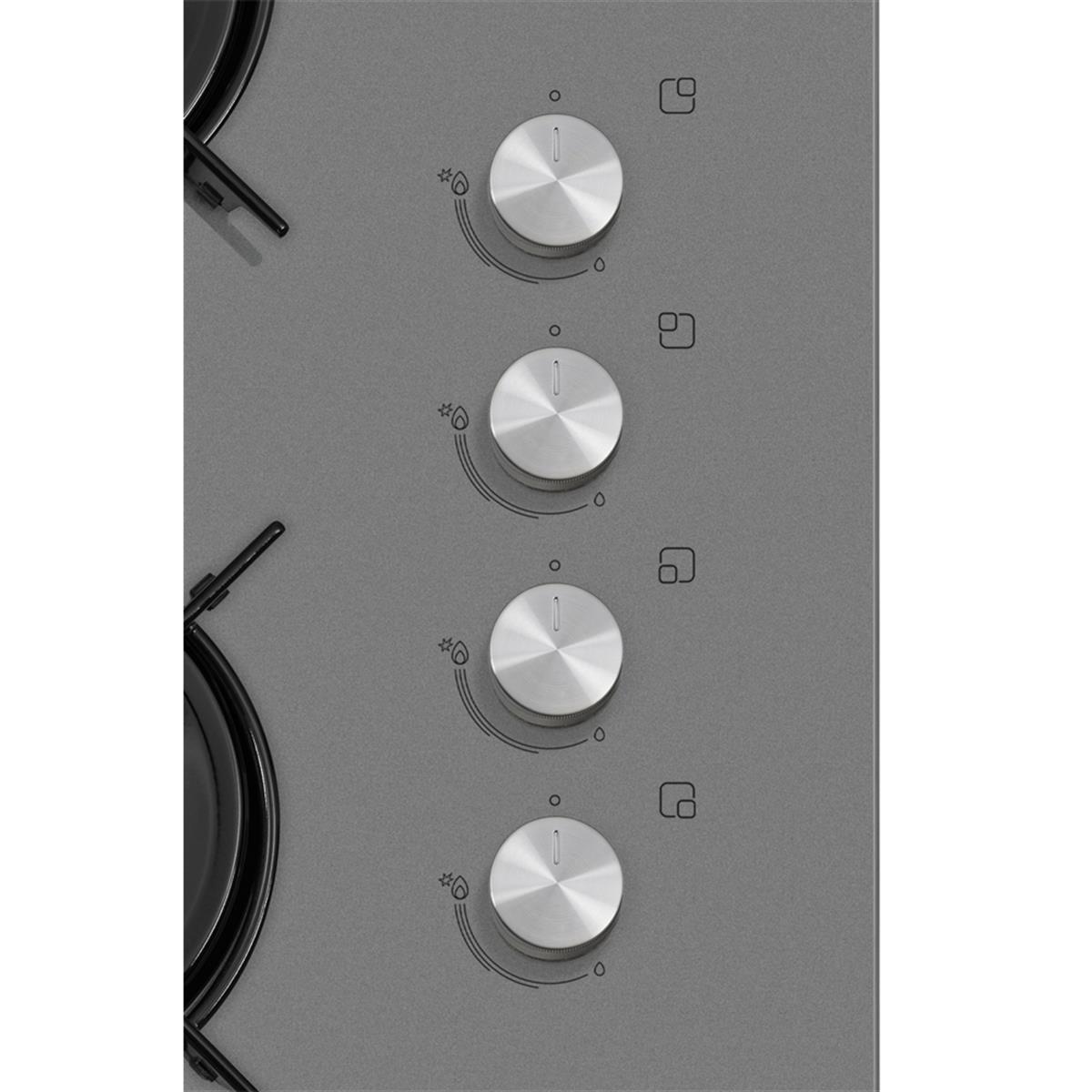 VestelAnkastre OcaklarVestel BH-6104 G Gri Cam Ocak