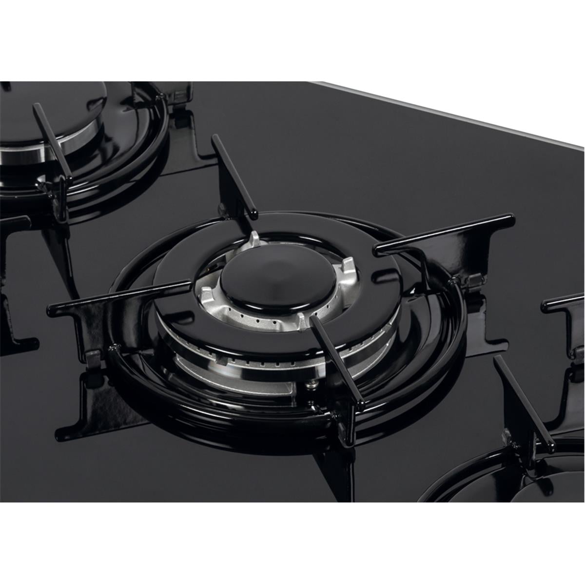 VestelAnkastre OcaklarVestel BH - 7115 BW 5 Göz Gaz Önden Kontrol Siyah Cam Tablalı Çerçeveli Ocak