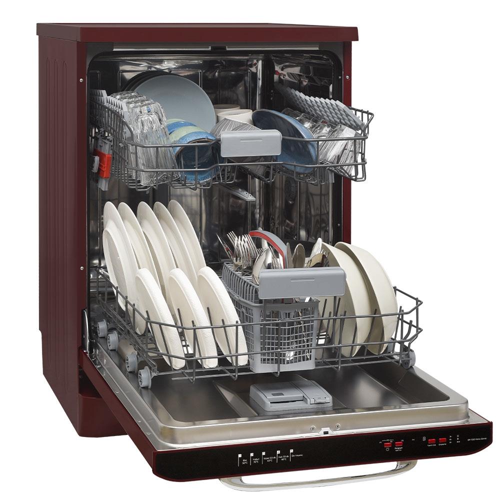 VestelBulaşık MakineleriVestel BM 5001 Retro Bordo 5 Programlı Bulaşık Makinesi