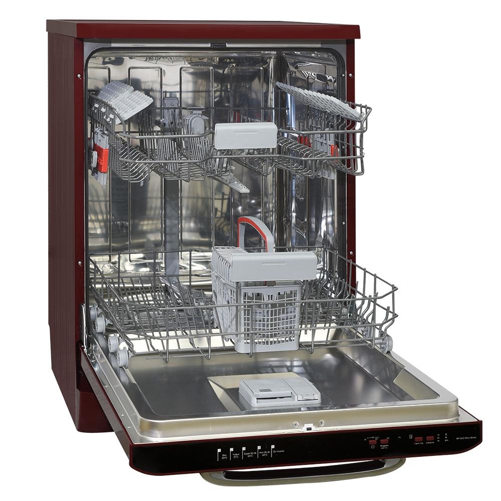 VestelBulaşık MakineleriVestel BM 5001 Retro Bordo 5 Programlı Bulaşık Makinesi