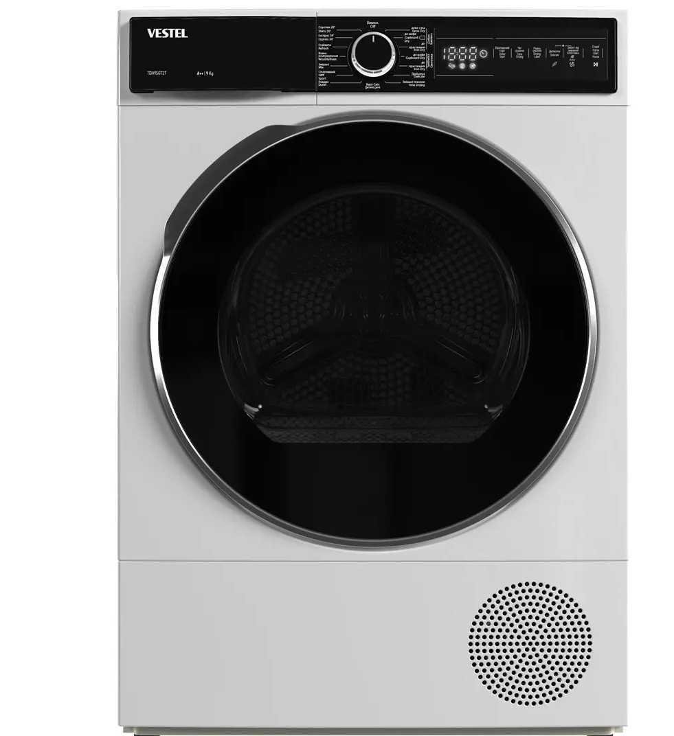 VestelÇamaşır Kurutma MakineleriVestel TDH9SGT2T 9 kg Çamaşır Kurutma Makinesi Beyaz
